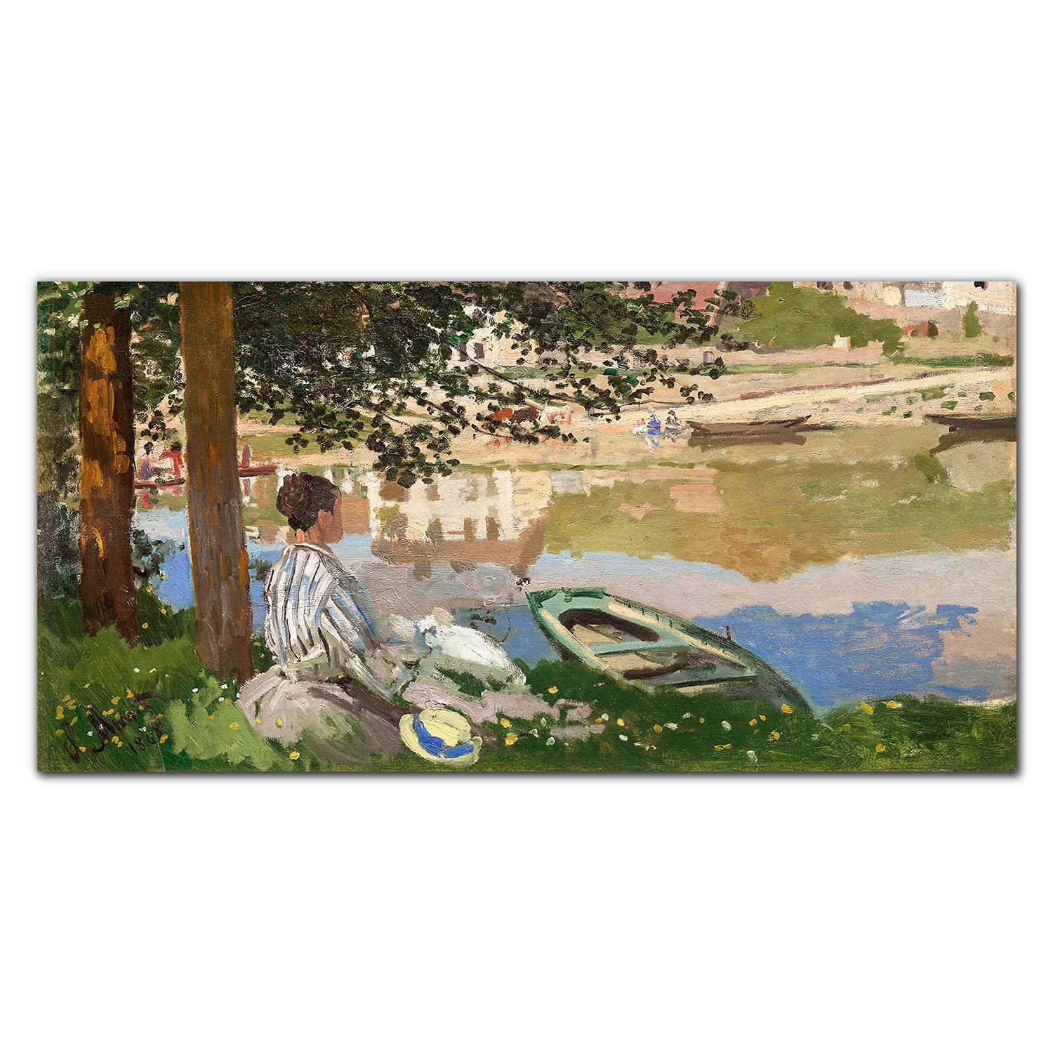 Crédence de cuisine 120x60 cm en verre trempé Seine Bennecourt Monnaies de Coloray