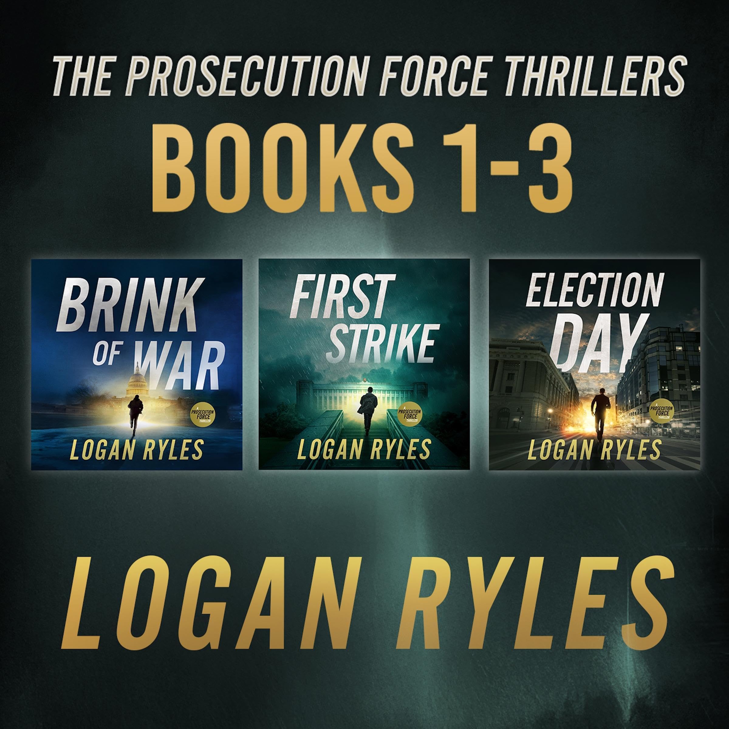 Cover art for The Prosecution Force Thrillers, Books 1-3