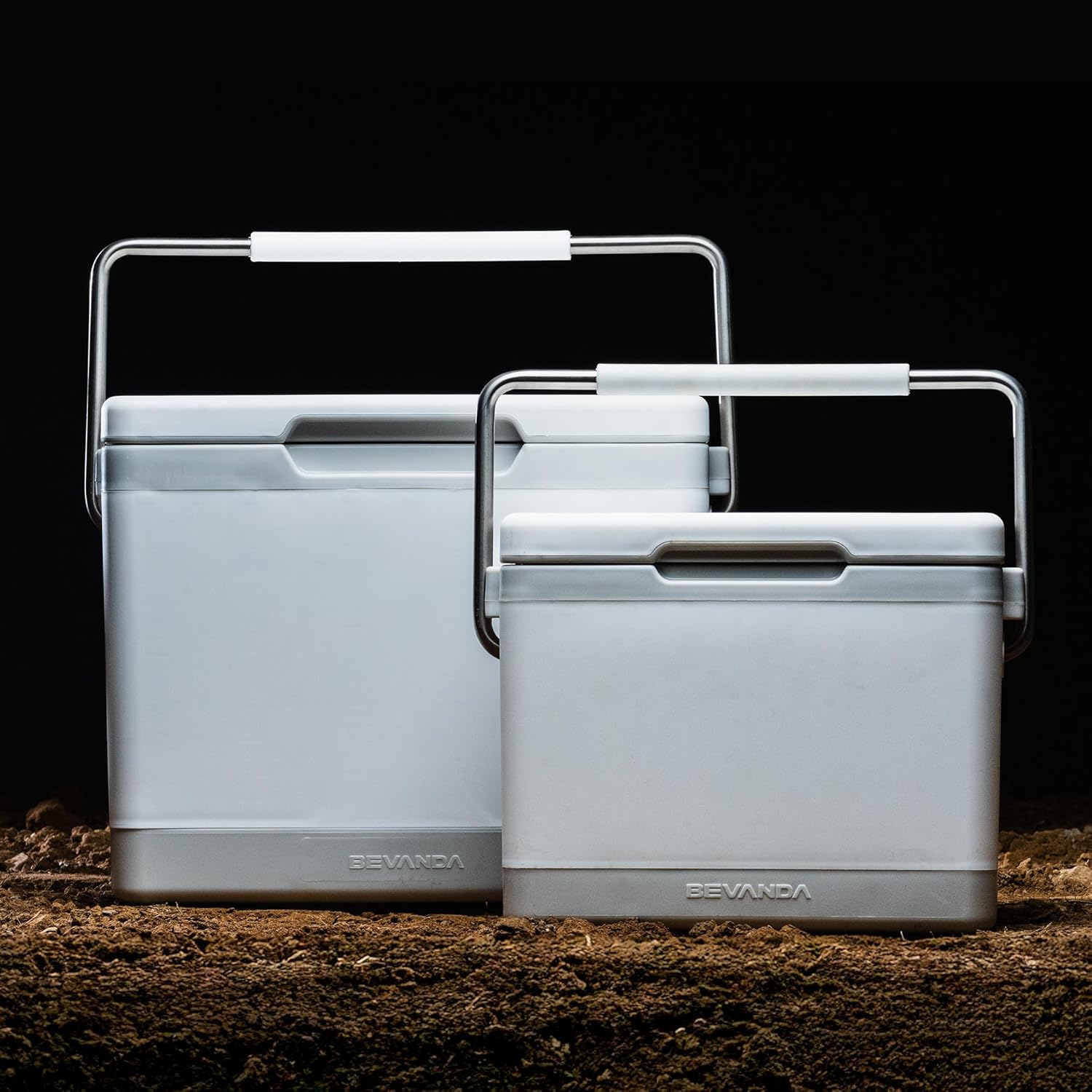 Bevanda - 20qt Verge Insulated Lunch Box - Durable Cooler with Magnetic Ice Packs - Rugged Hard Shell Lunch Cooler for Jobsite Lunches, Outdoor Adventures & All Day Temperature Control