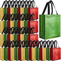 Vista 16 de Eccliy Juego de 80 bolsas de regalo reutilizables brillantes con asa para Pascua, boda, eventos de primavera, graduación