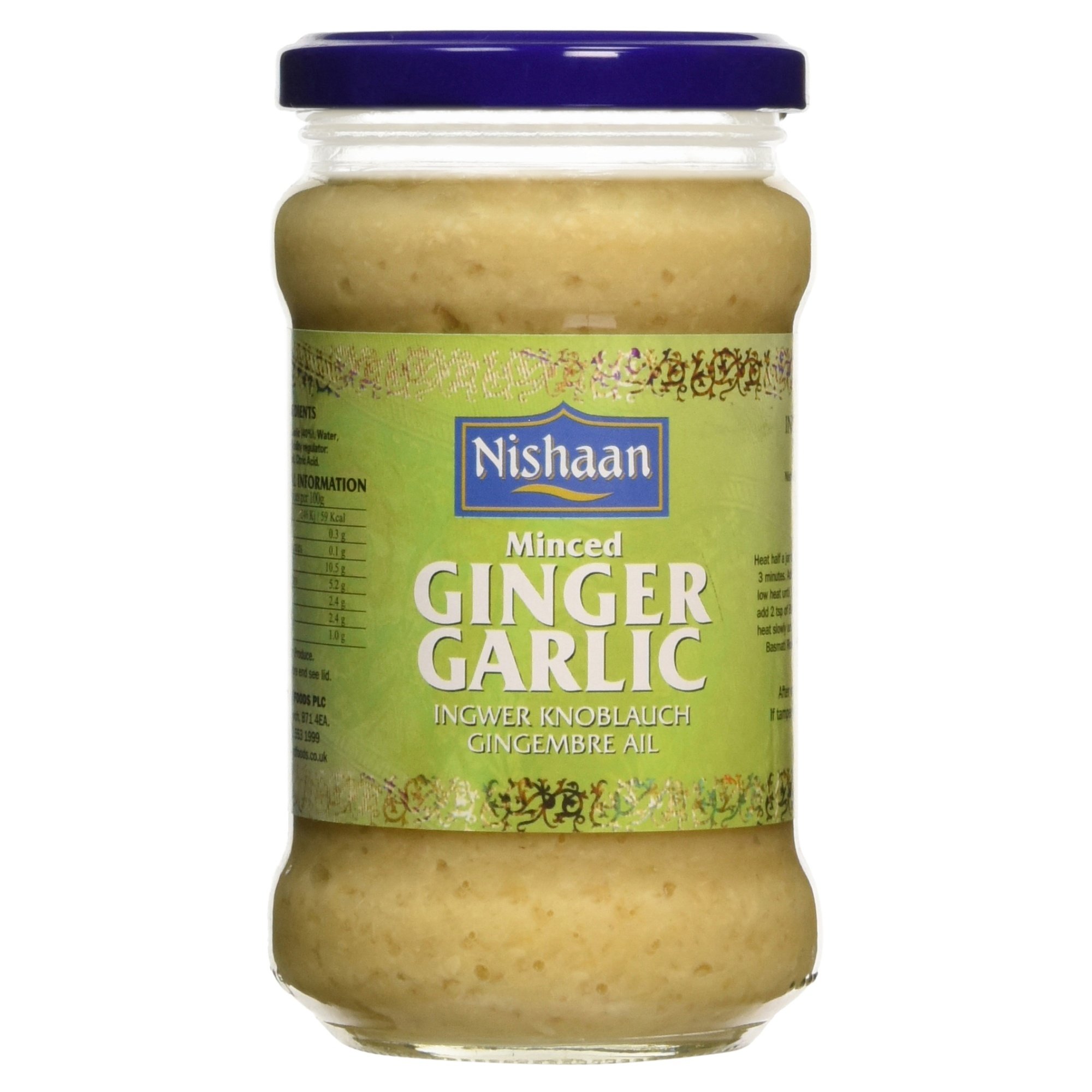 Nishaan Minced Ginger Garlic Paste, 283g