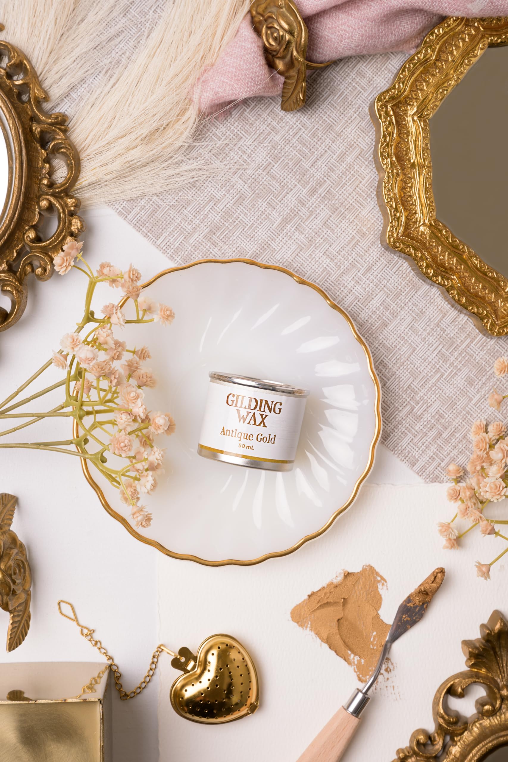 Amazon.com: Dixie Belle Gilding Wax | Antique Gold | Oil-Based