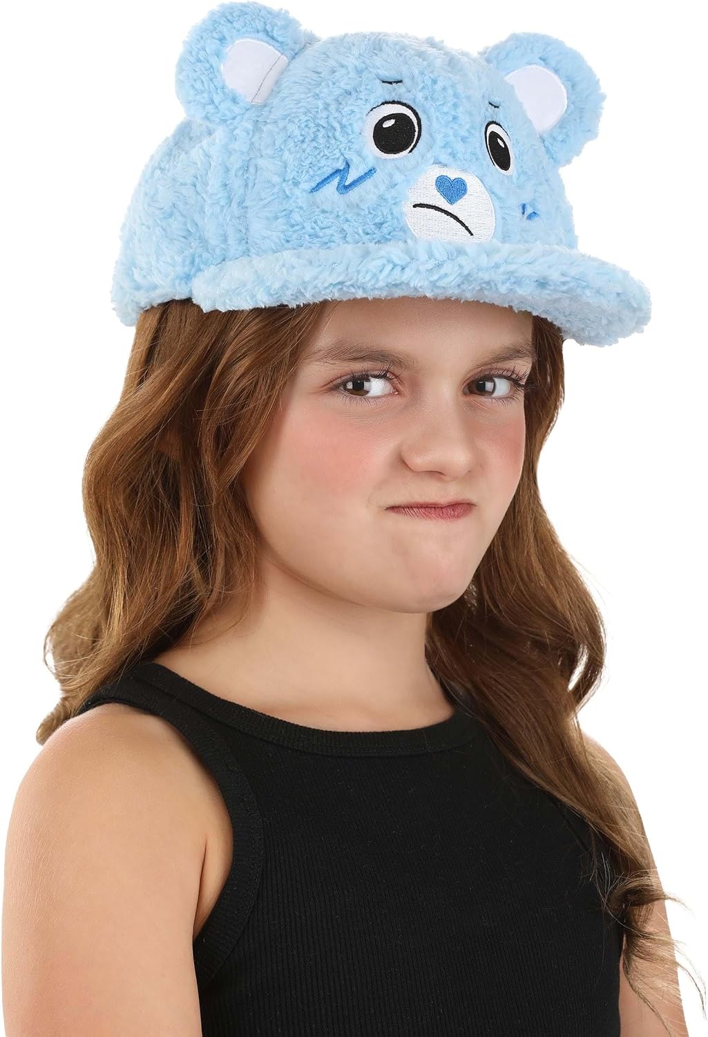 Grumpy Bear Care Bears Fuzzy Cap