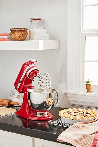 Miniatura 5 de KitchenAid Accesorio de batidor de batidor de pie inclinable para pastelería, acero inoxidable