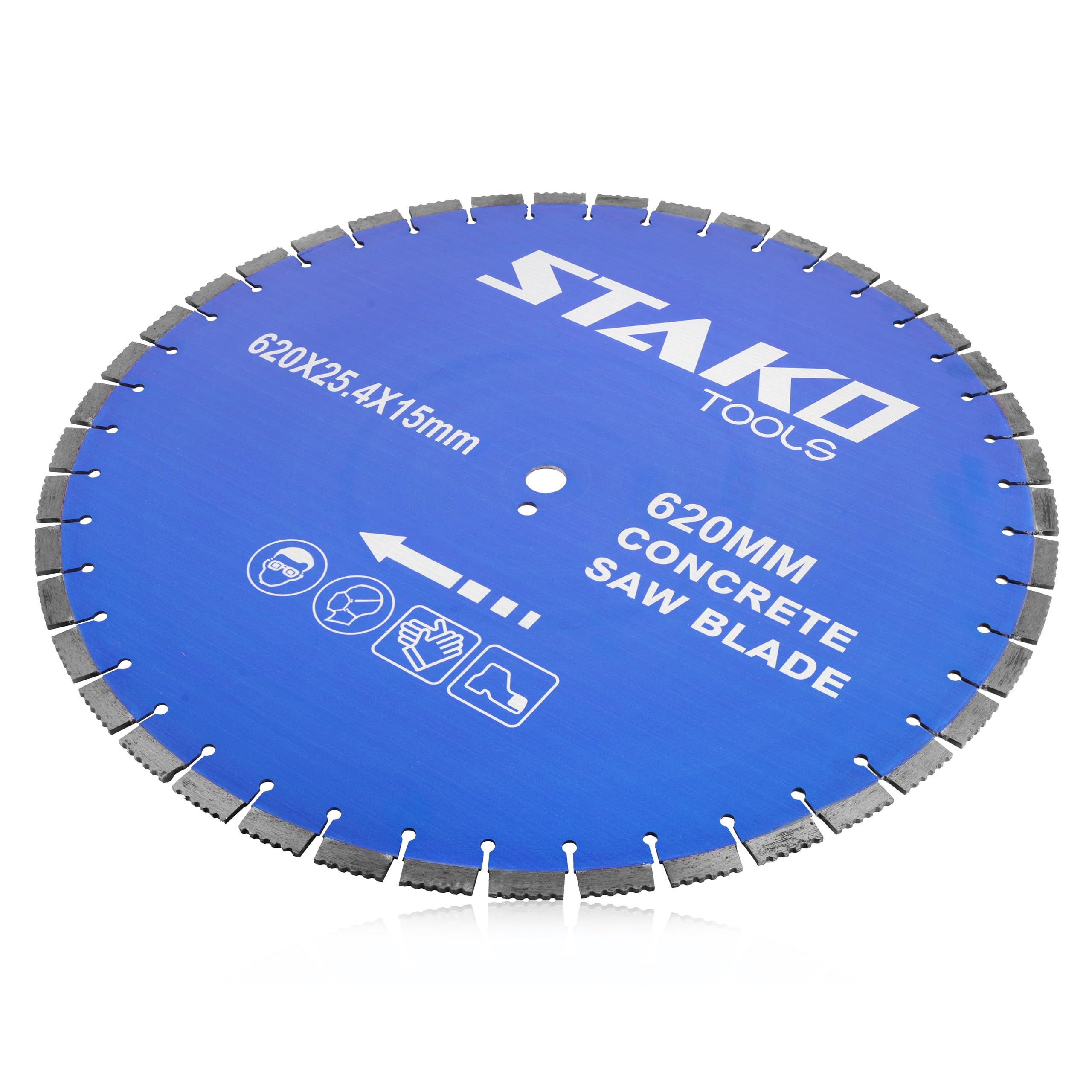 STAKO Disco de corte de diamante para hormigón, diámetro 620 mm, orificio