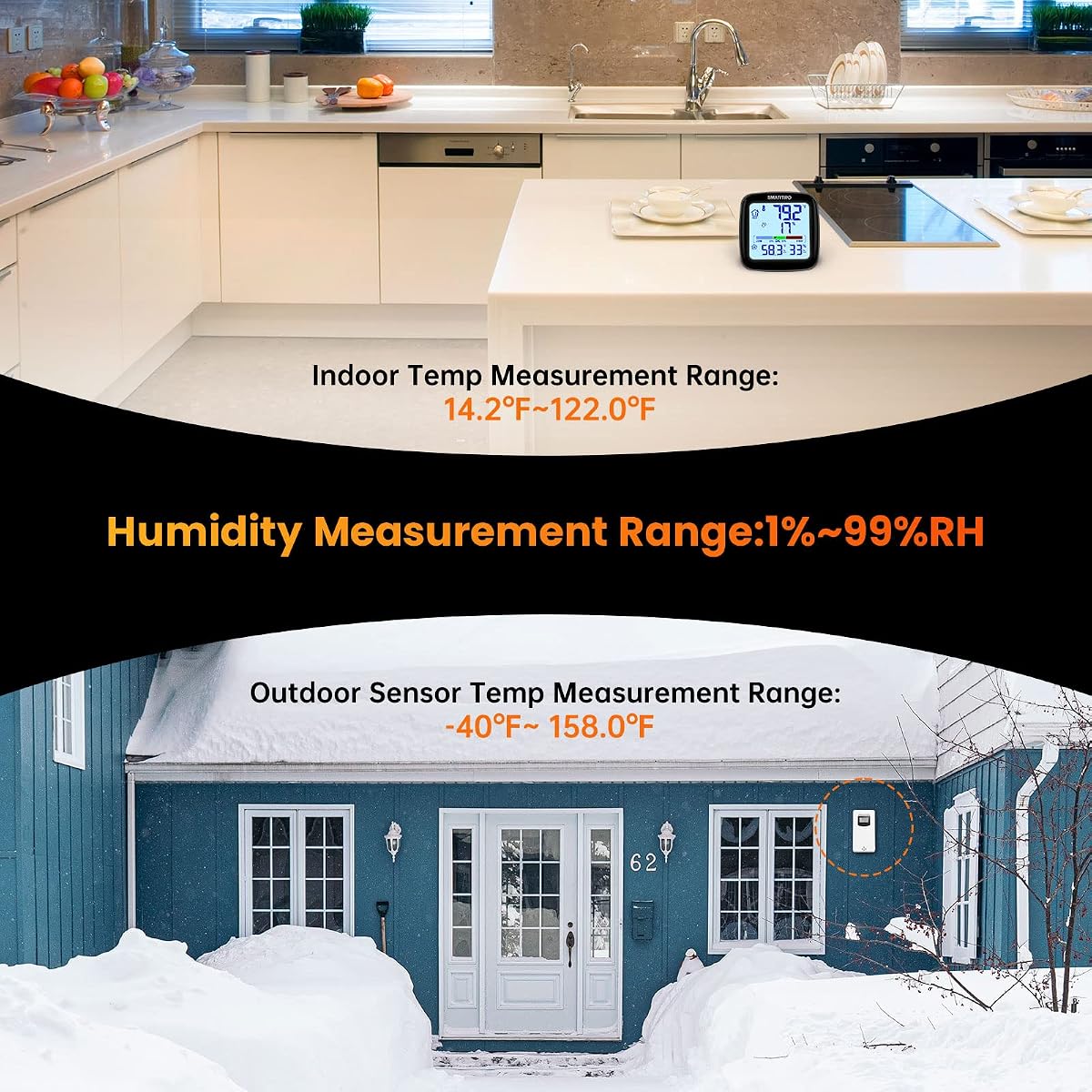 Smartro SC92 Professional Digital Hygrometer view 4