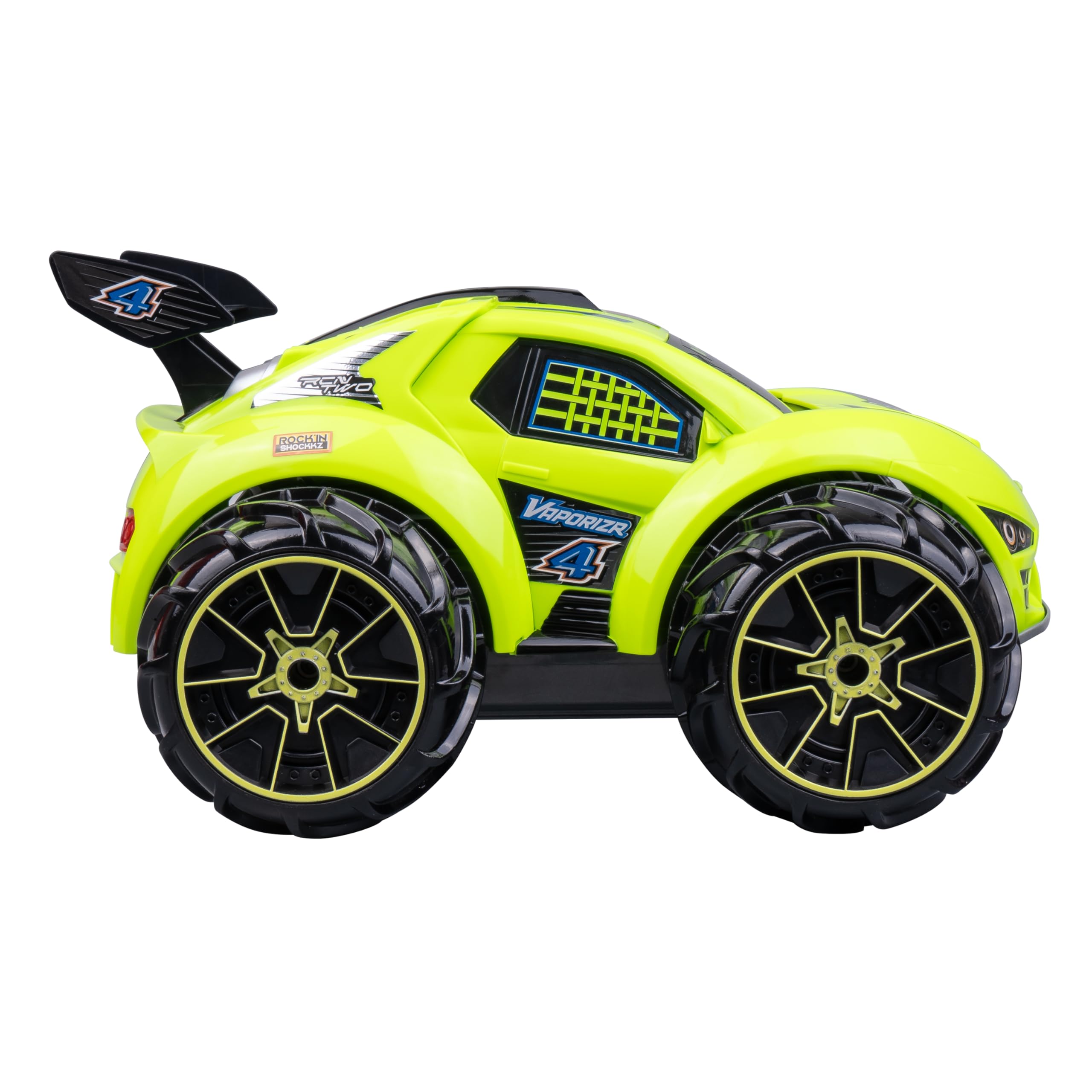 Nikko RC Auto VaporizR 4 1:12 - Amphibie Offroad, 2,4 GHz Fernbedienung, LED, wiederaufladbarer Akku, Erde/Wasser/Schnee, 9 km/h, sofort einsatzbereit - ab 6 Jahren