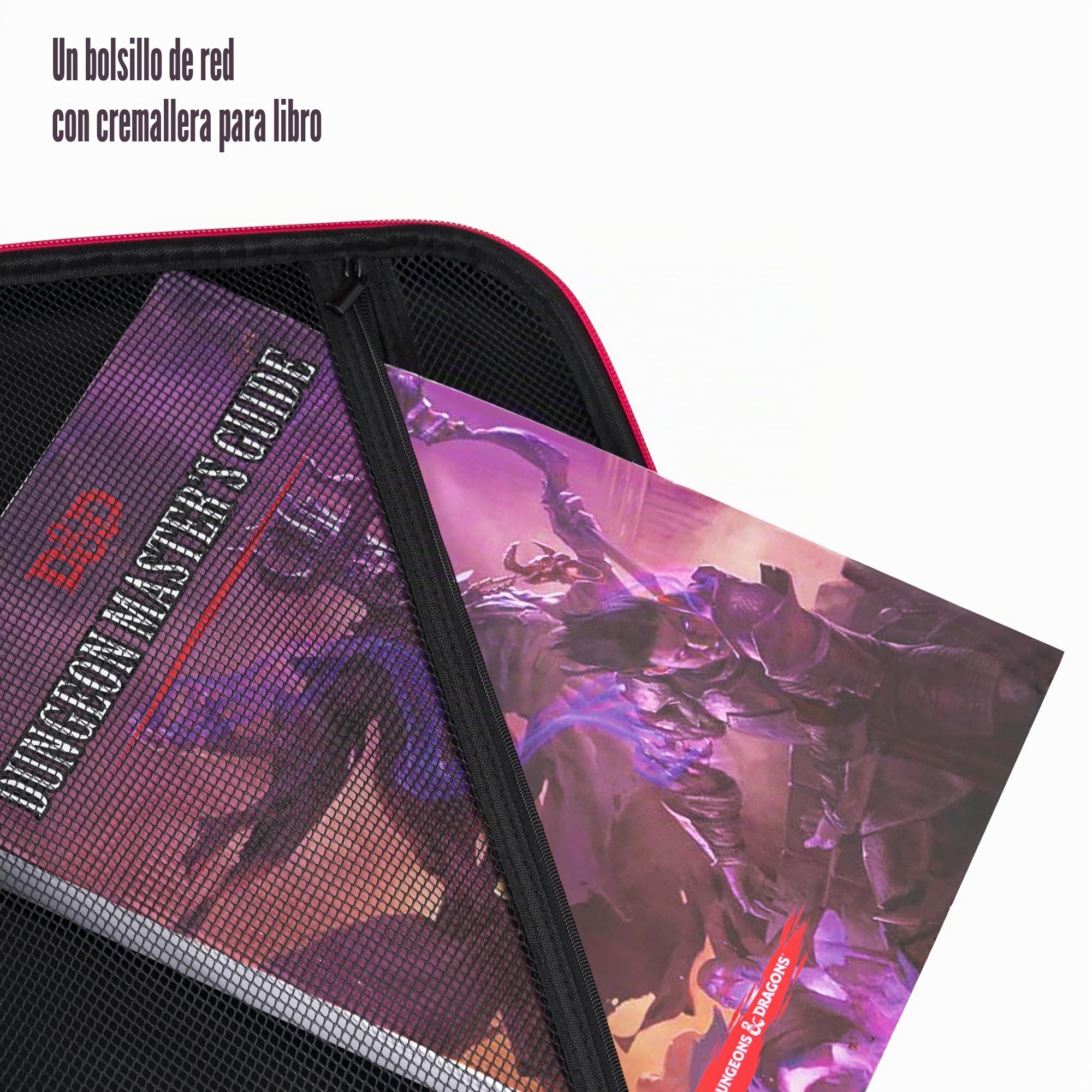 Estuche de transporte en miniatura con 64 ranuras con bandejas de espuma de doble capa que absorben los impactos para Warhammer 40k, DND y más, funda con correa de hombro ajustable y bolsillo con