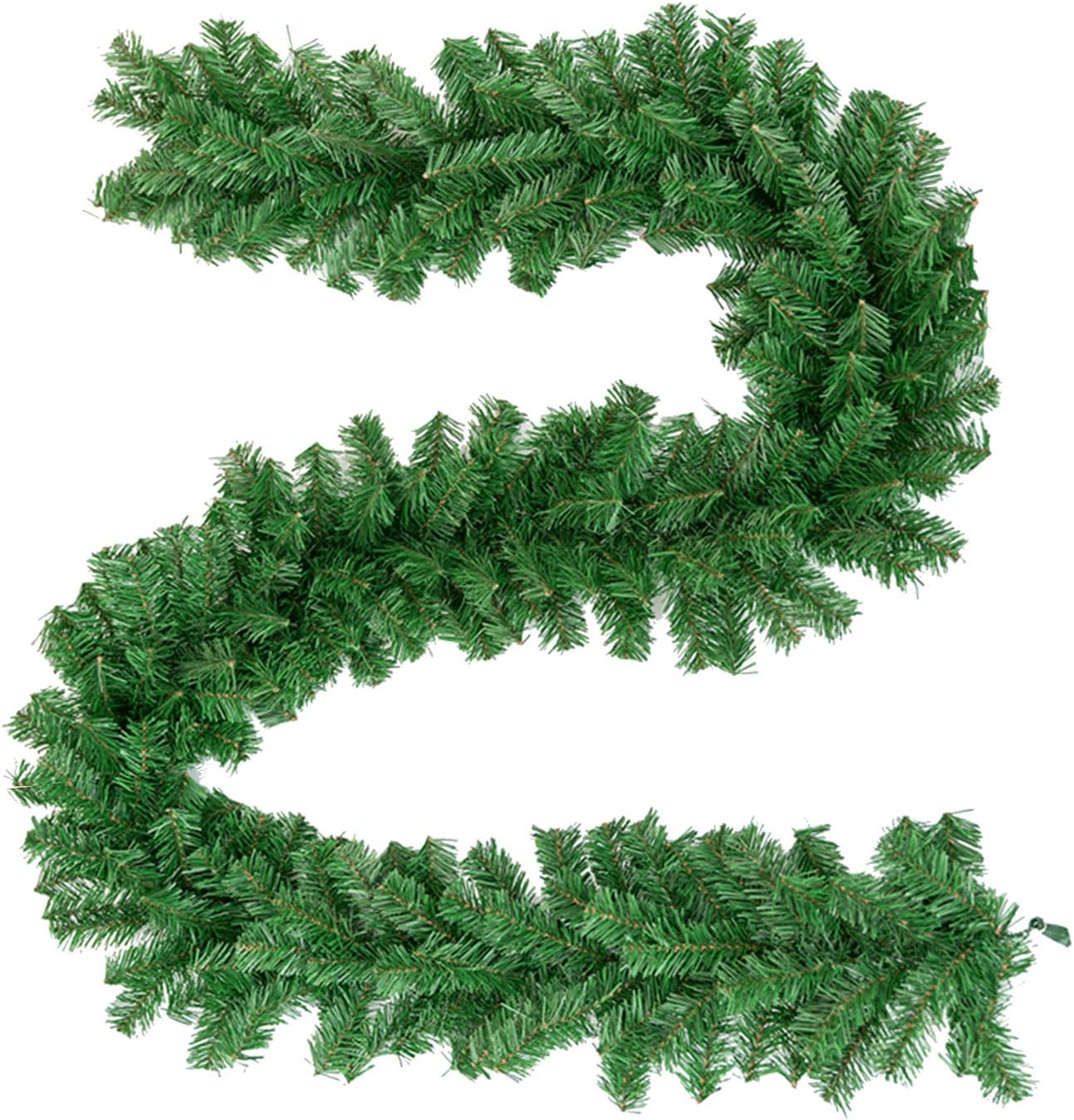 Incbruce 106.3 Inches Artificial Christmas Garland Decorations Outdoor Indoor Xmas Premium Quality Home Garden Artificial Greenery, Soft Twist Party Decorations(1 Pack)