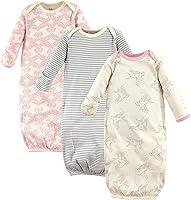 Vista 57 de Touched by Nature - Camisones unisex de algodón orgánico para bebé Margarita