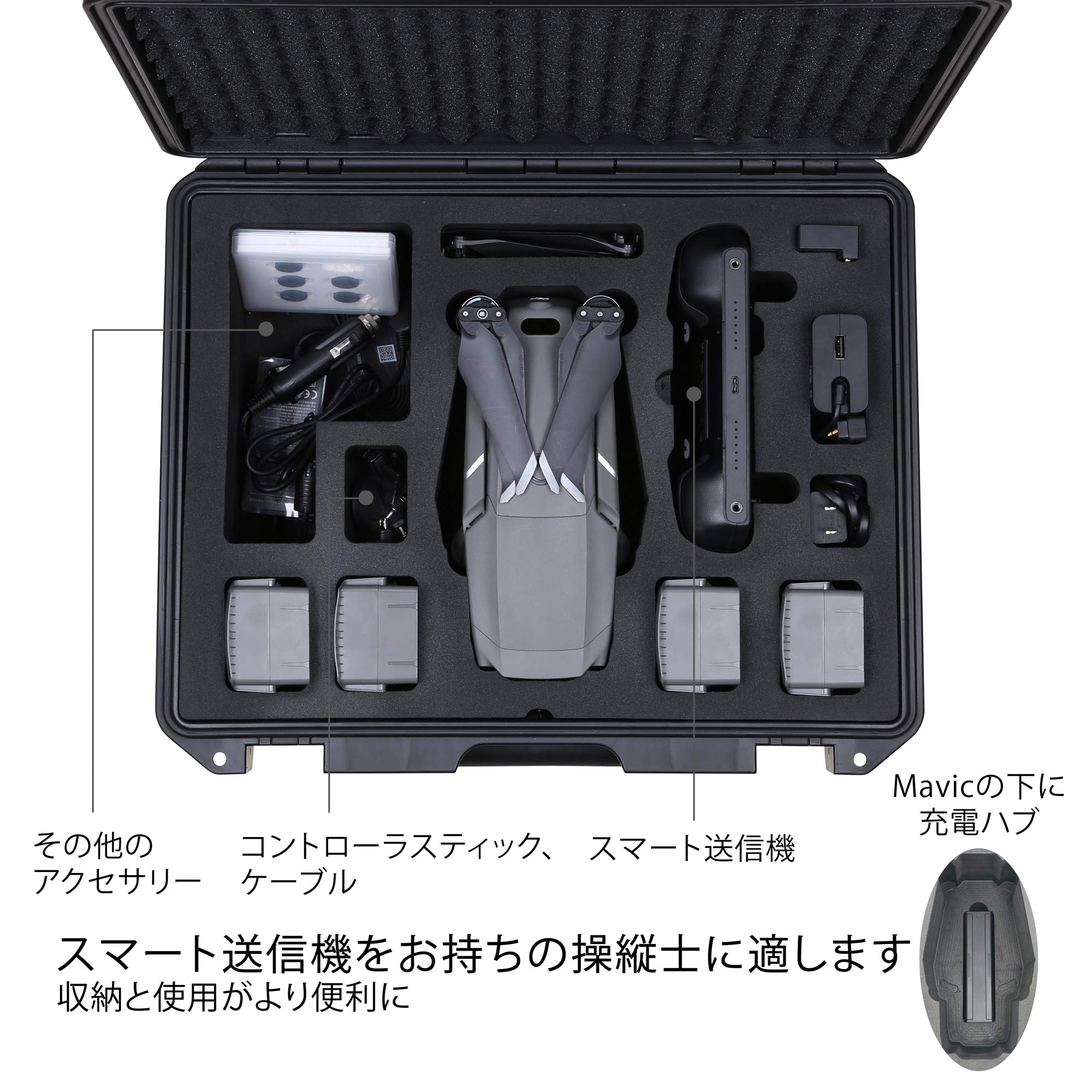 Dji Rc N3 Lykus Titan N110 Custodia/Case/Valigia Impermeabile Per - Foto 10