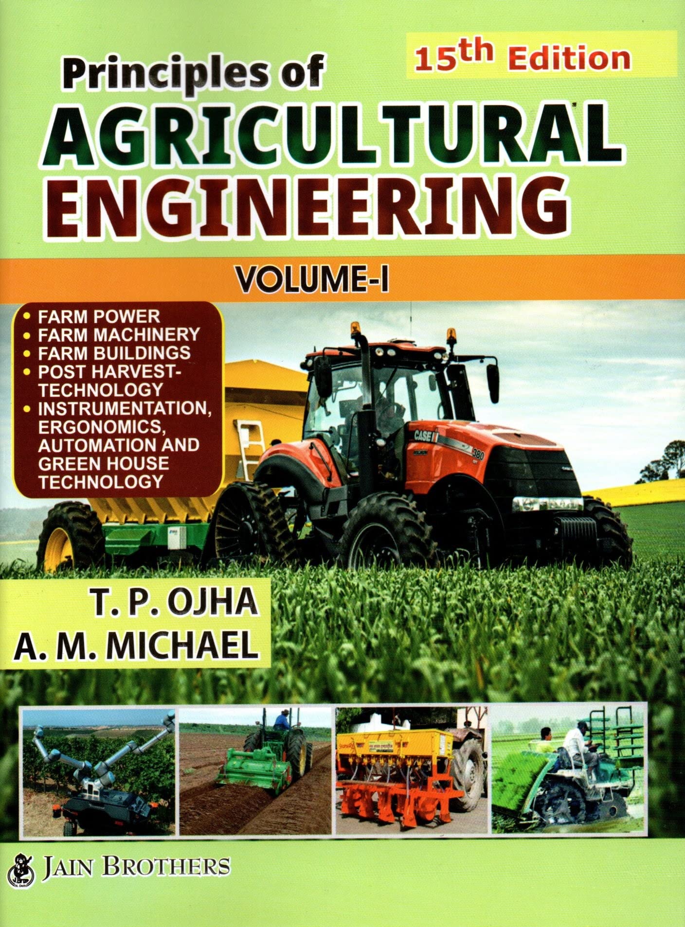 Principles of Agricultural Engineering (Vol-1) (15th Edition)