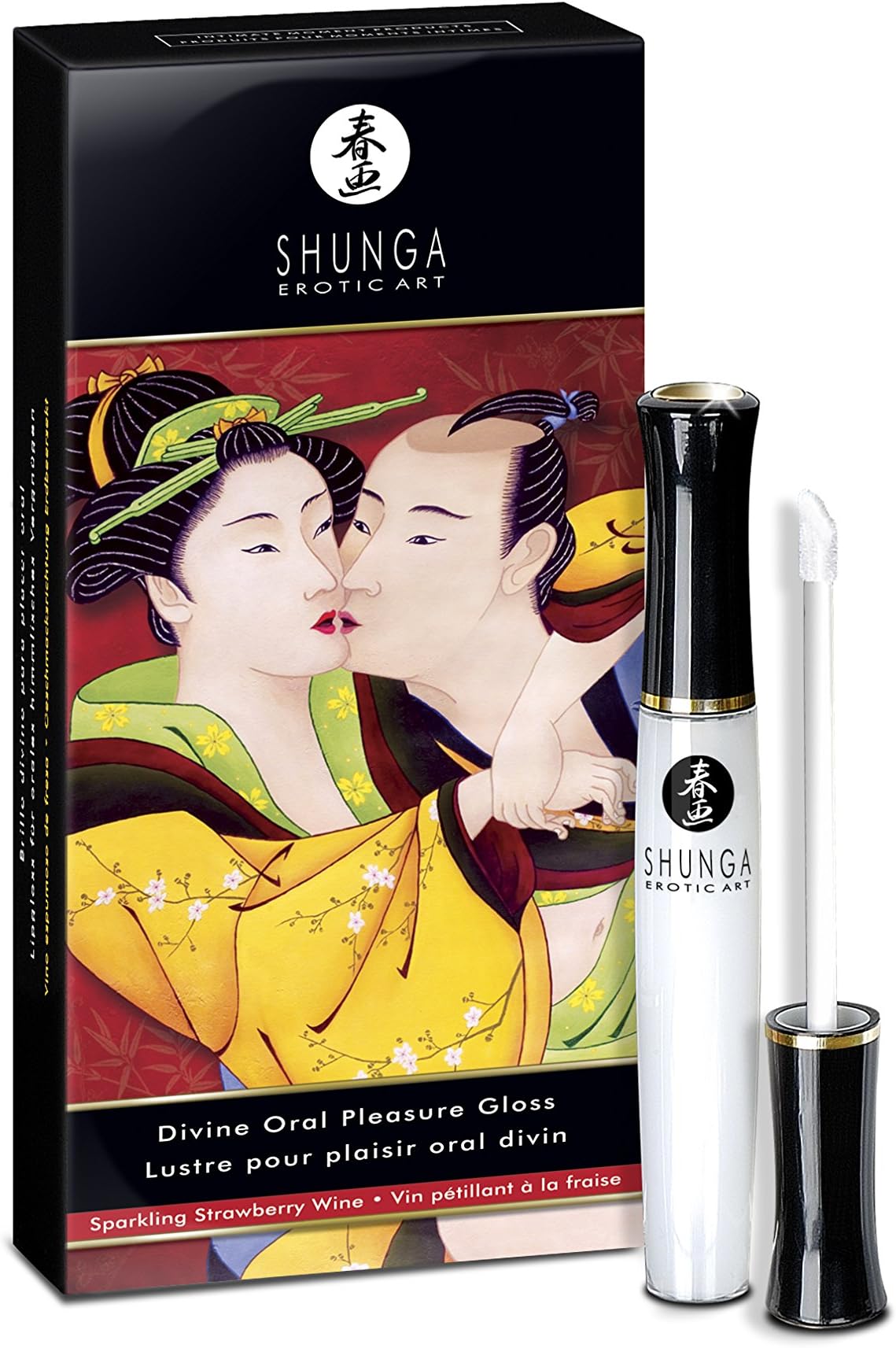 Divine Oral Pleasure Gloss, Strawberry, 10 ml (.33 fl oz)