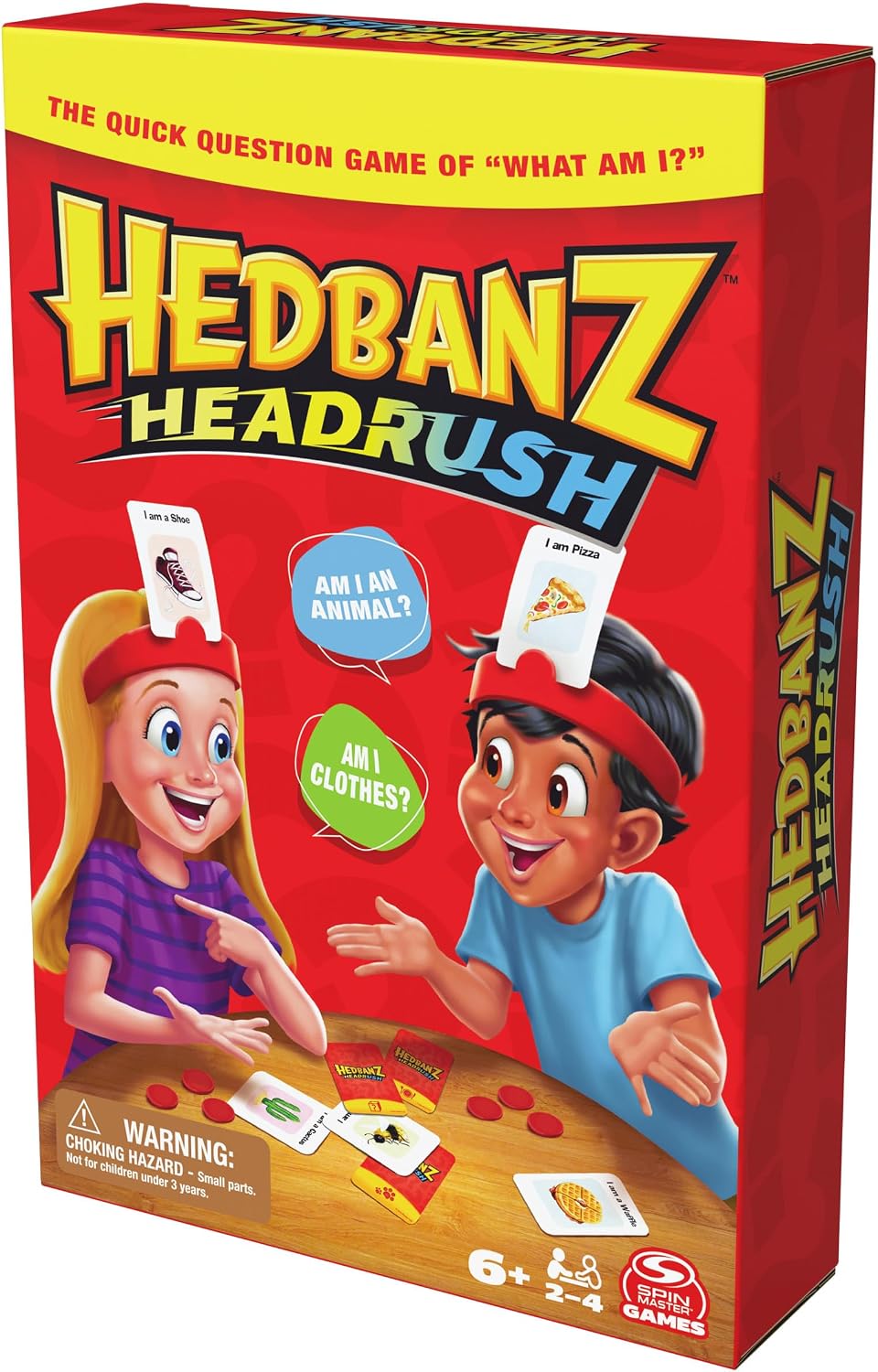 Hedbanz Headrush Guessing Game with Pictures | Fun Family Board Games