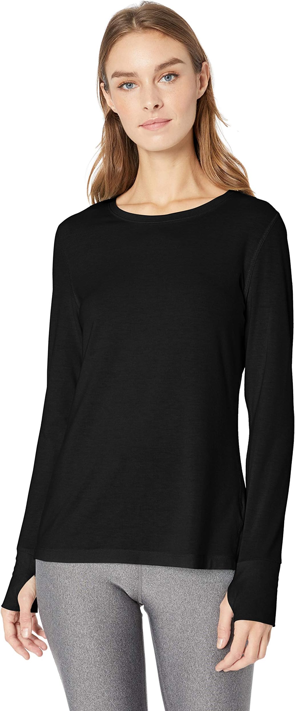 Amazon EssentialsWomen's Studio Relaxed-fit Long-Sleeved T-Shirt (Available in Plus Sizes)