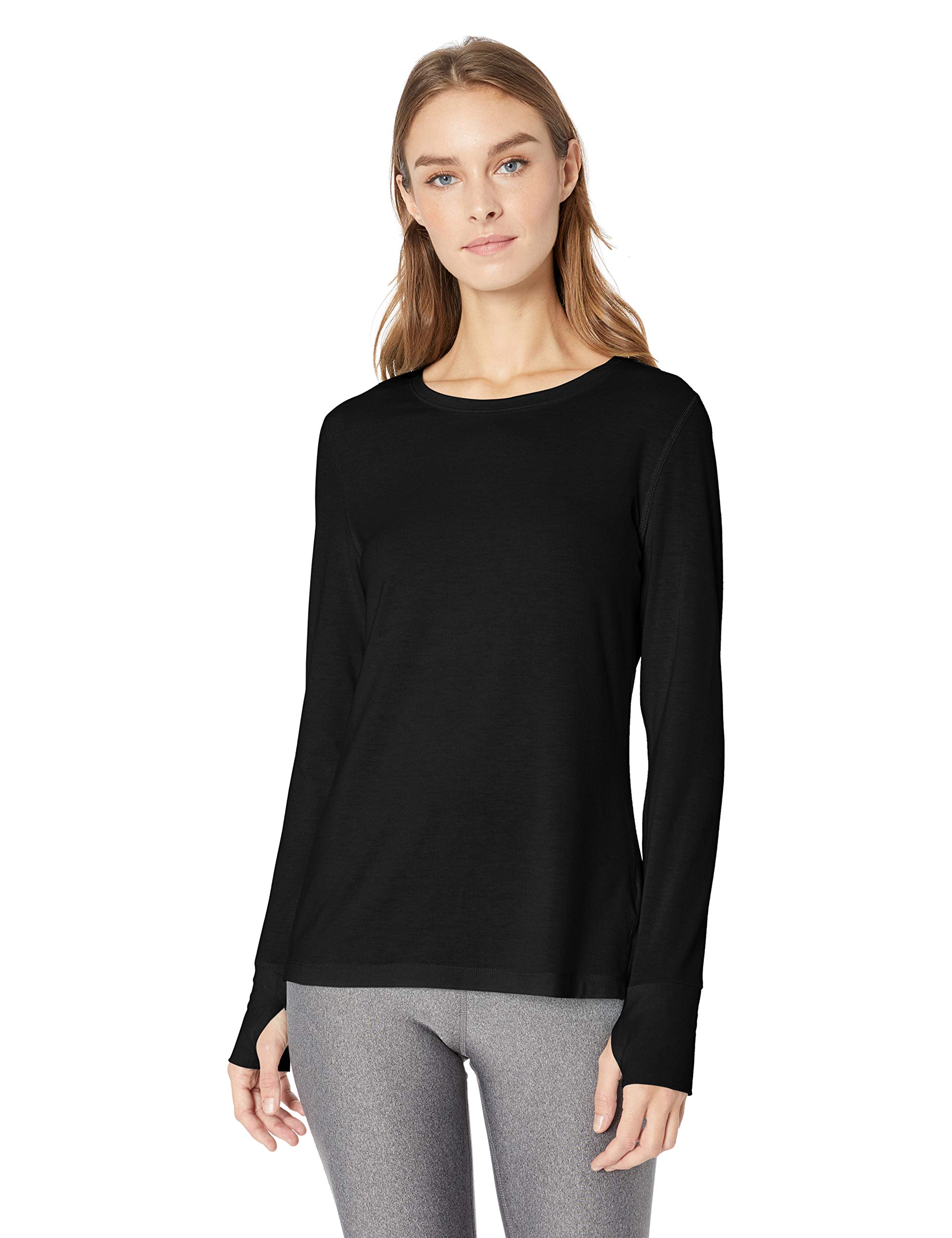 Amazon EssentialsWomen's Studio Relaxed-fit Long-Sleeved T-Shirt (Available in Plus Sizes)