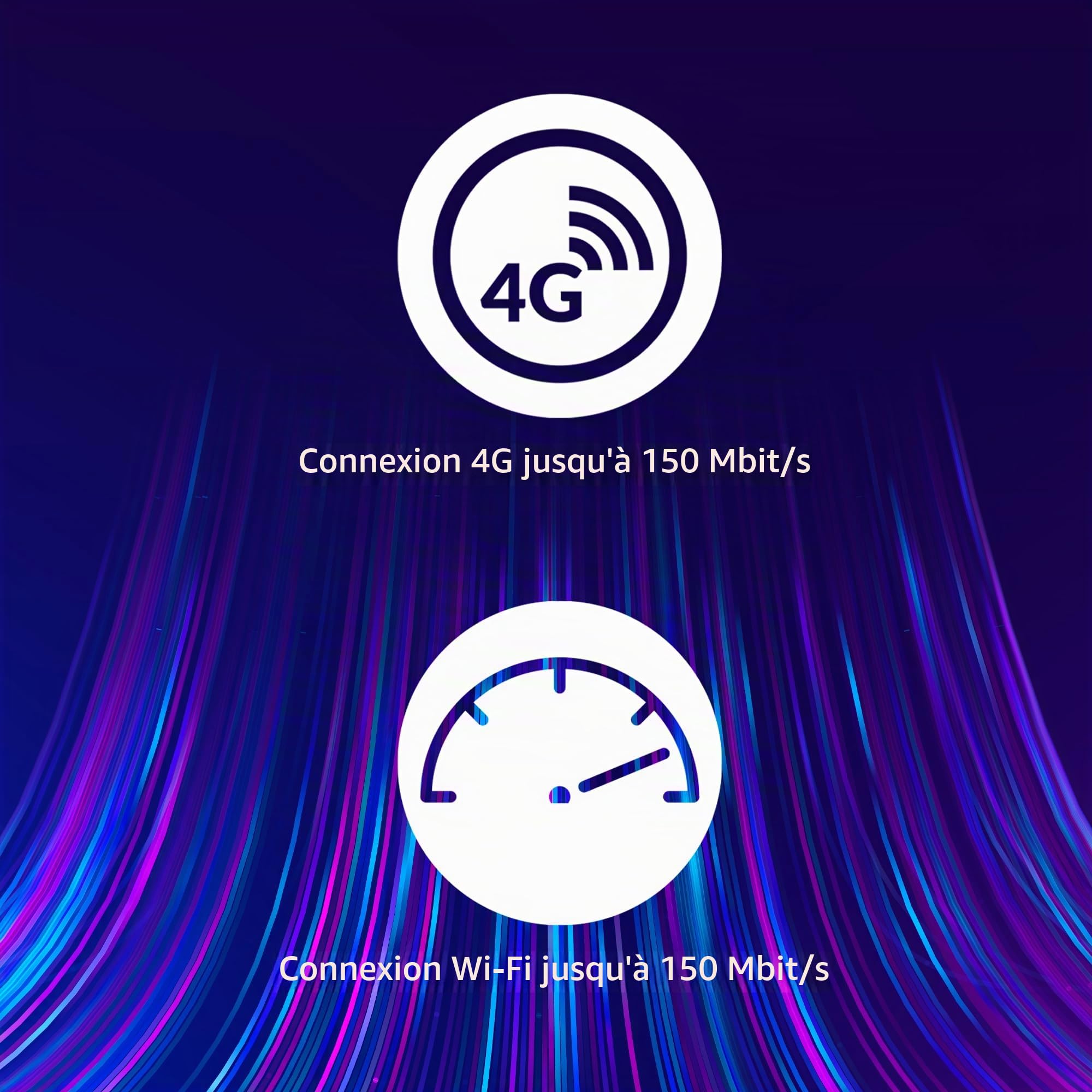 STRONG Routeur 4G LTE 150 Mbps|Hotspot WiFi Mobile|Ecran Couleur|Compatible Tout opérateur et Carte SIM|Aucune Configuration|sans Fil|Garantie 4 Ans