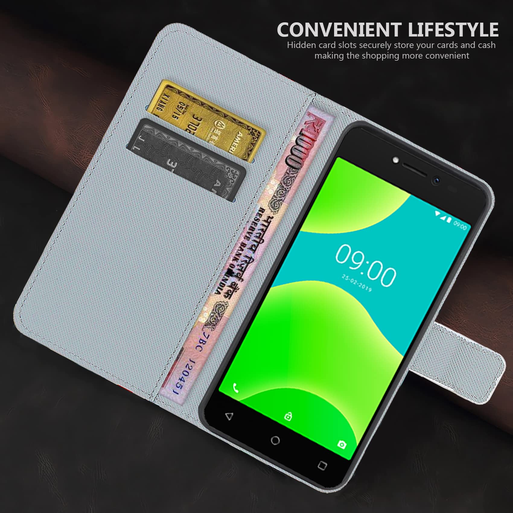 TienJueShi Cranio Stand Portafoglio TPU Silicone In Pelle Cellulare Caso Per wiko view 3 lite 6.09 inch Case Copertina Custodia Protettiva Cover