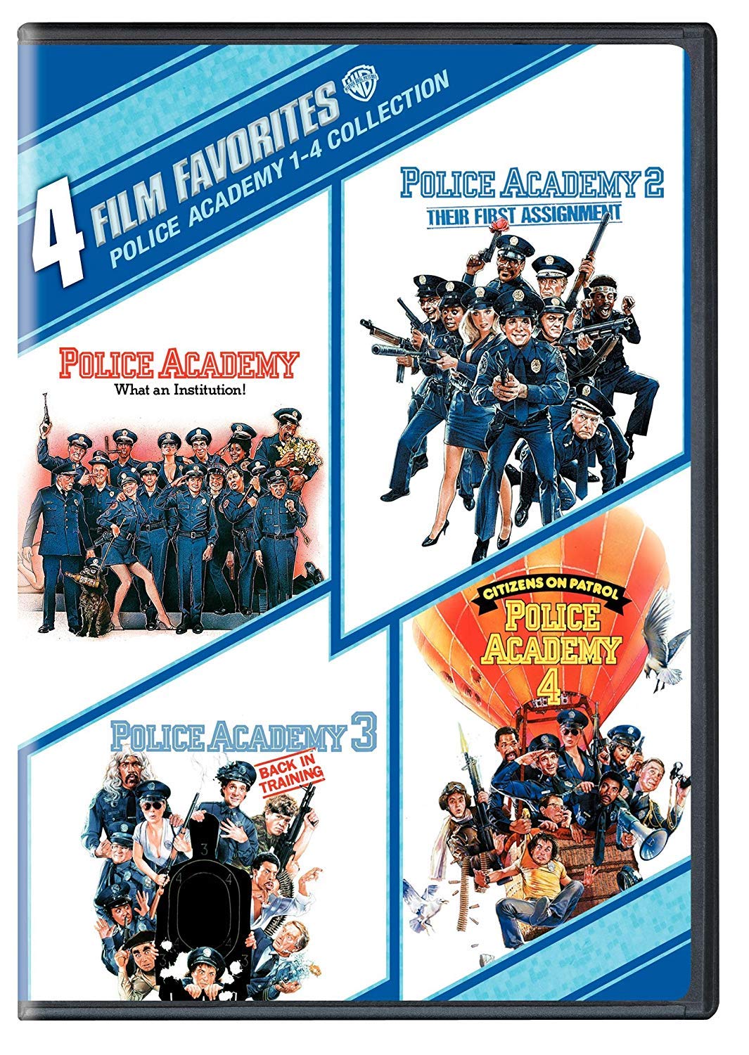 4 Film Favorites: Police Academy 1-4 (4FF) (Sous-titres français) [DVD]