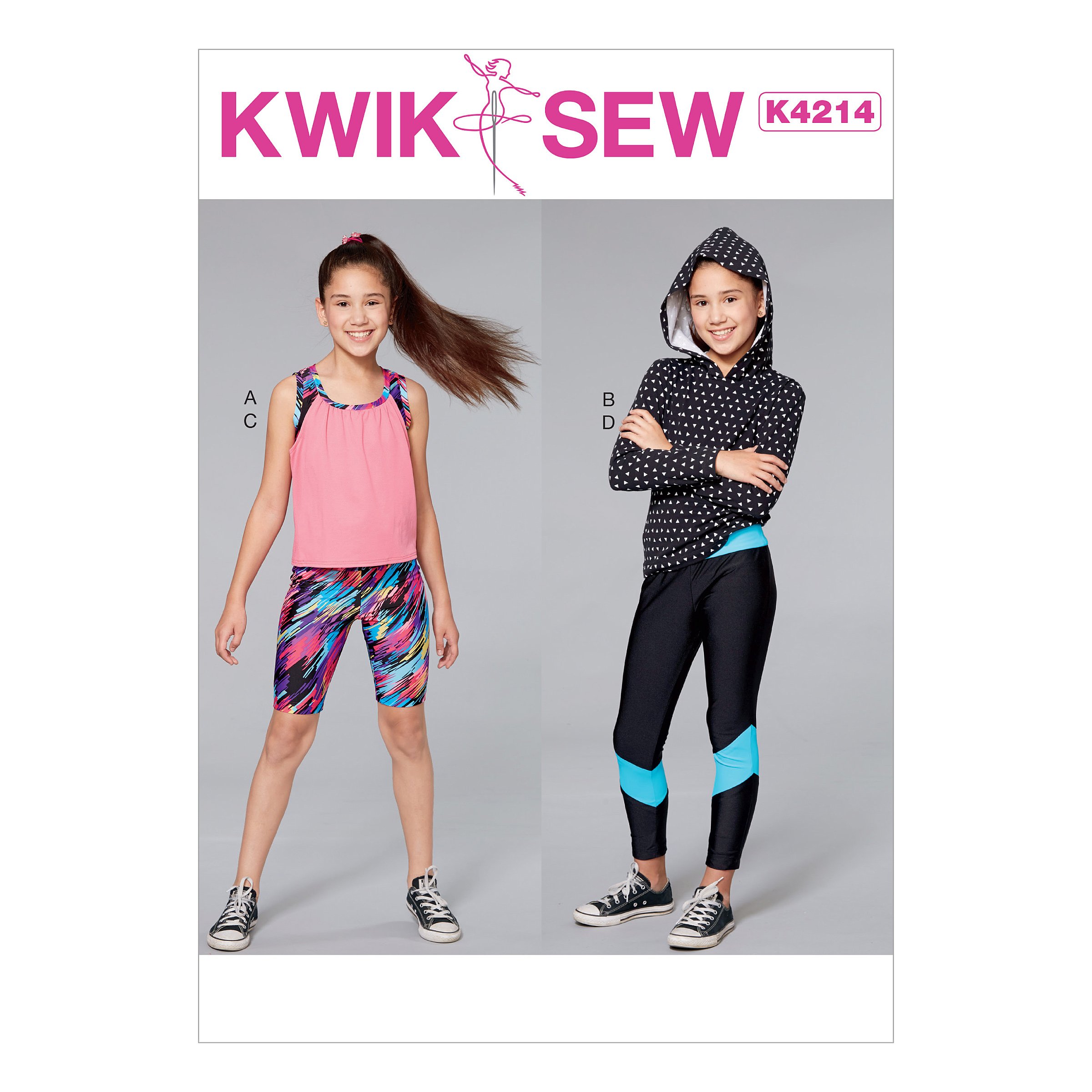 Amazon.com: KWIK-SEW PATTERNS Kwik Sew K4214 Girls' Tank Top