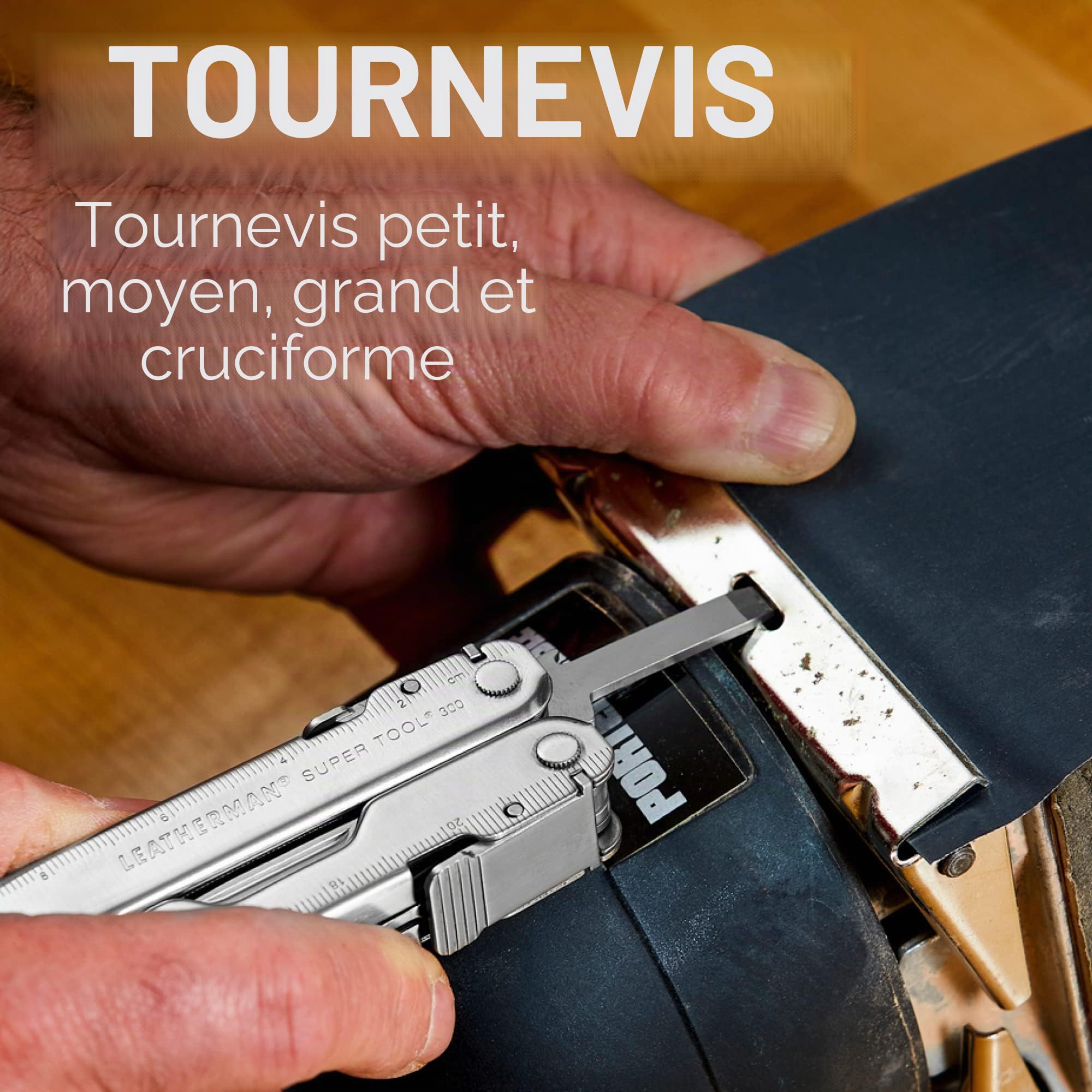 Leatherman Super Tool 300 Pince multifonction en acier inoxydable