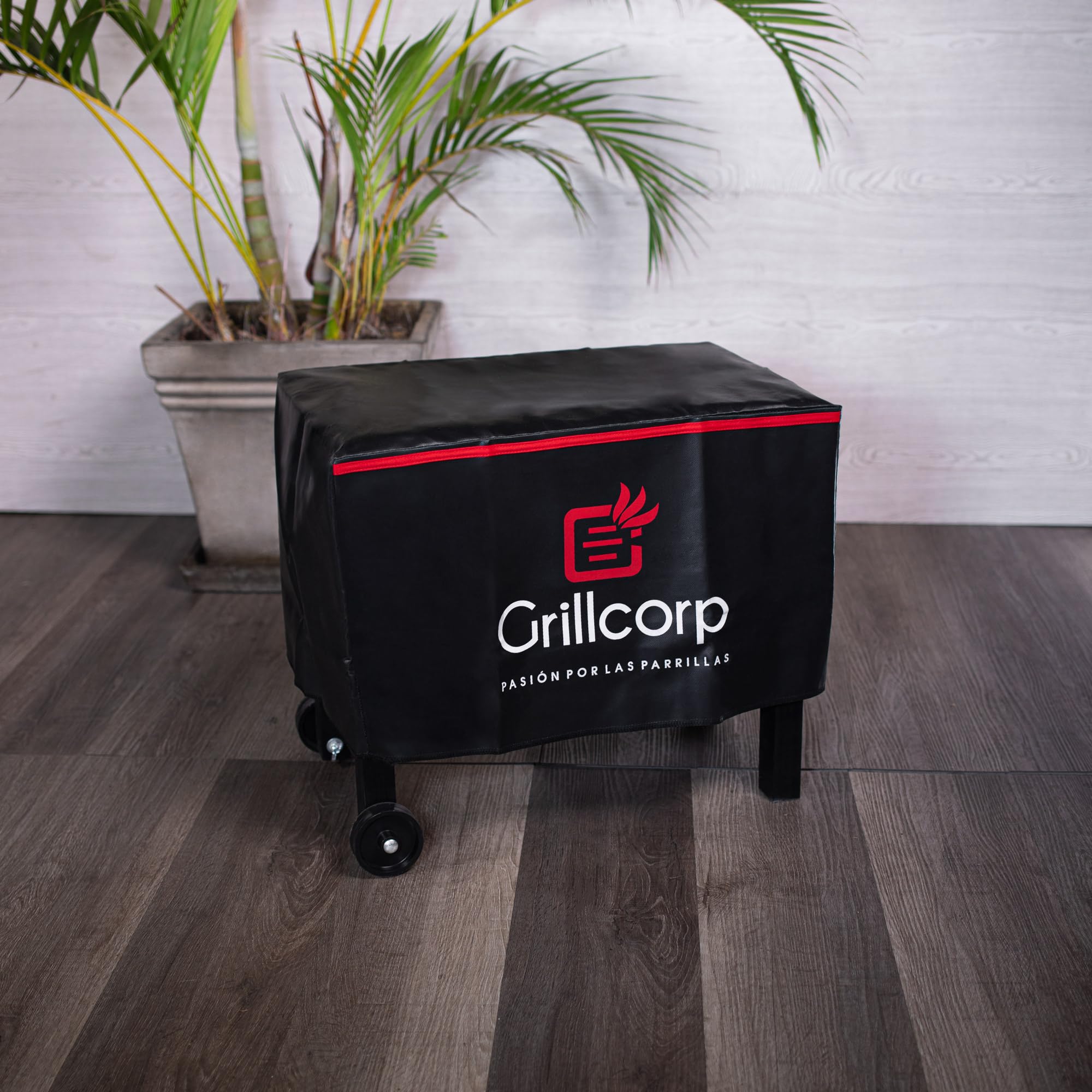 Funda de parrilla de alta calidad para caja de asar pequeña, protector de caja de asado, cubierta de parrilla de barbacoa, a prueba de desgarros, impermeable, parte superior resistente.