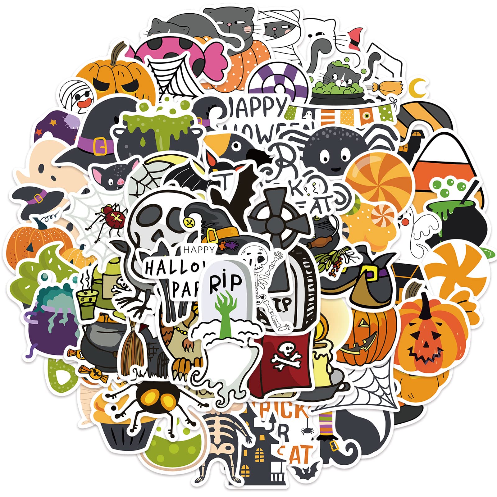 Laptop Stickers Water Bottle Travel Case Car Skateboard Motorcycle Bicycle Luggage Guitar Bike Decal