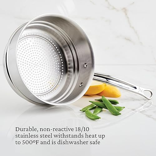 Miniatura 2 de Hestan Provisiones inserto de vapor de acero inoxidable de 3 cuartos de galón