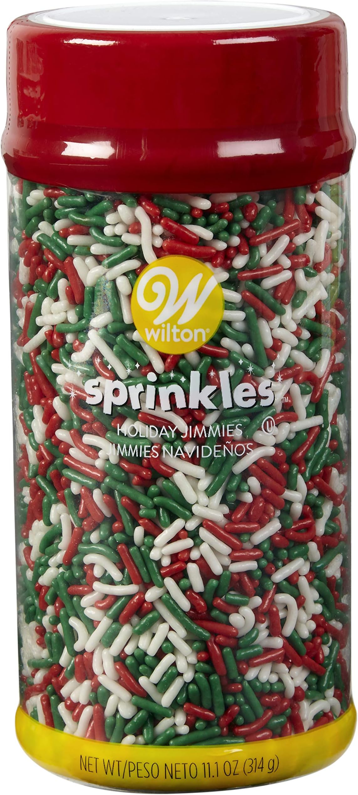 Holiday Sprinkles Jimmies Mix, 11.1 oz.,Assorted