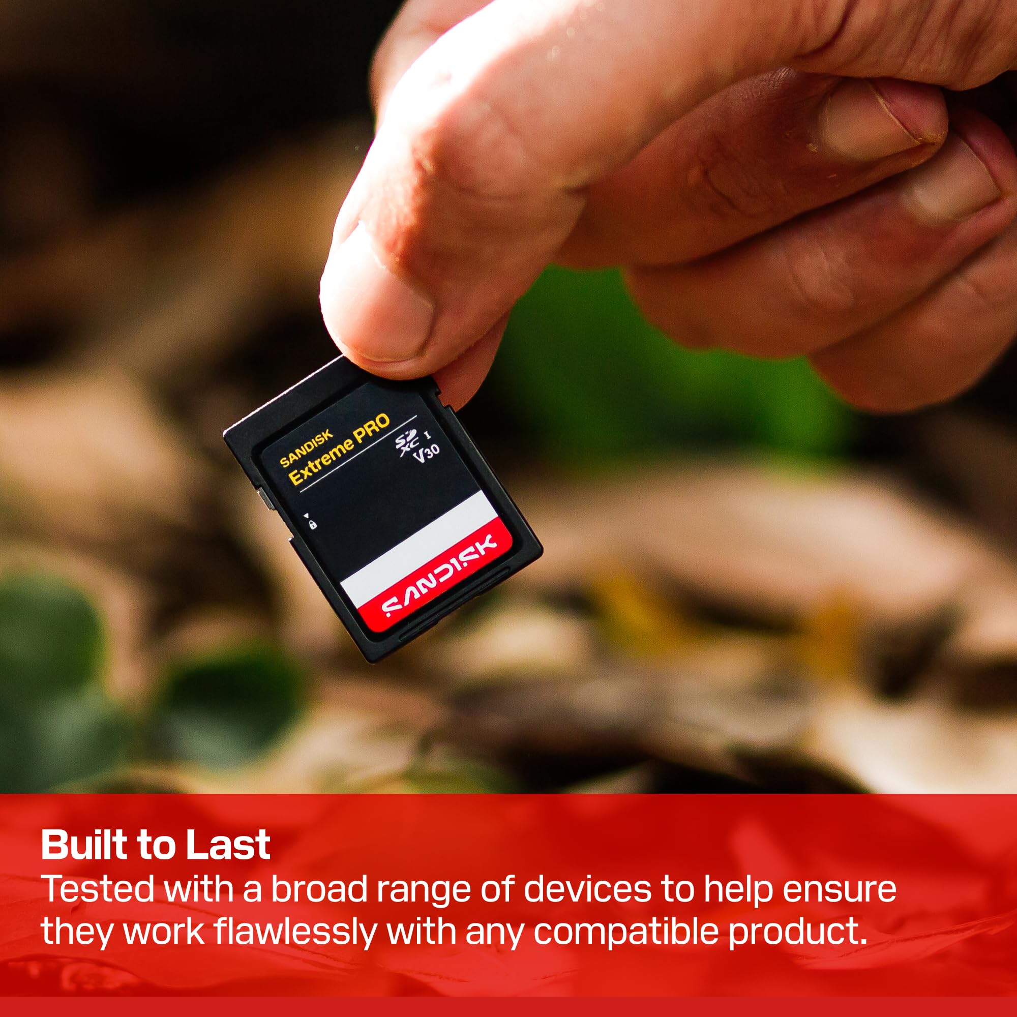 SANDISK Extreme PRO SD UHS-I Card 128GB (up to 250MB/s read speed and 120MB/s write speed, 4K UHD video, U3, V30) Memory Zone App — view 7
