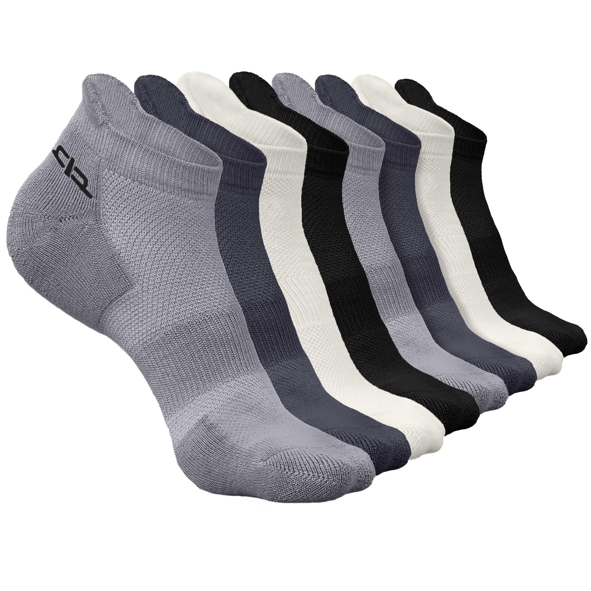 heelium Bamboo Socks for Men | Ankle Length | Odour-Free & Breathable | Padded Base & Anti-bacterial | 3X Softer than Cotton Socks-picture-13