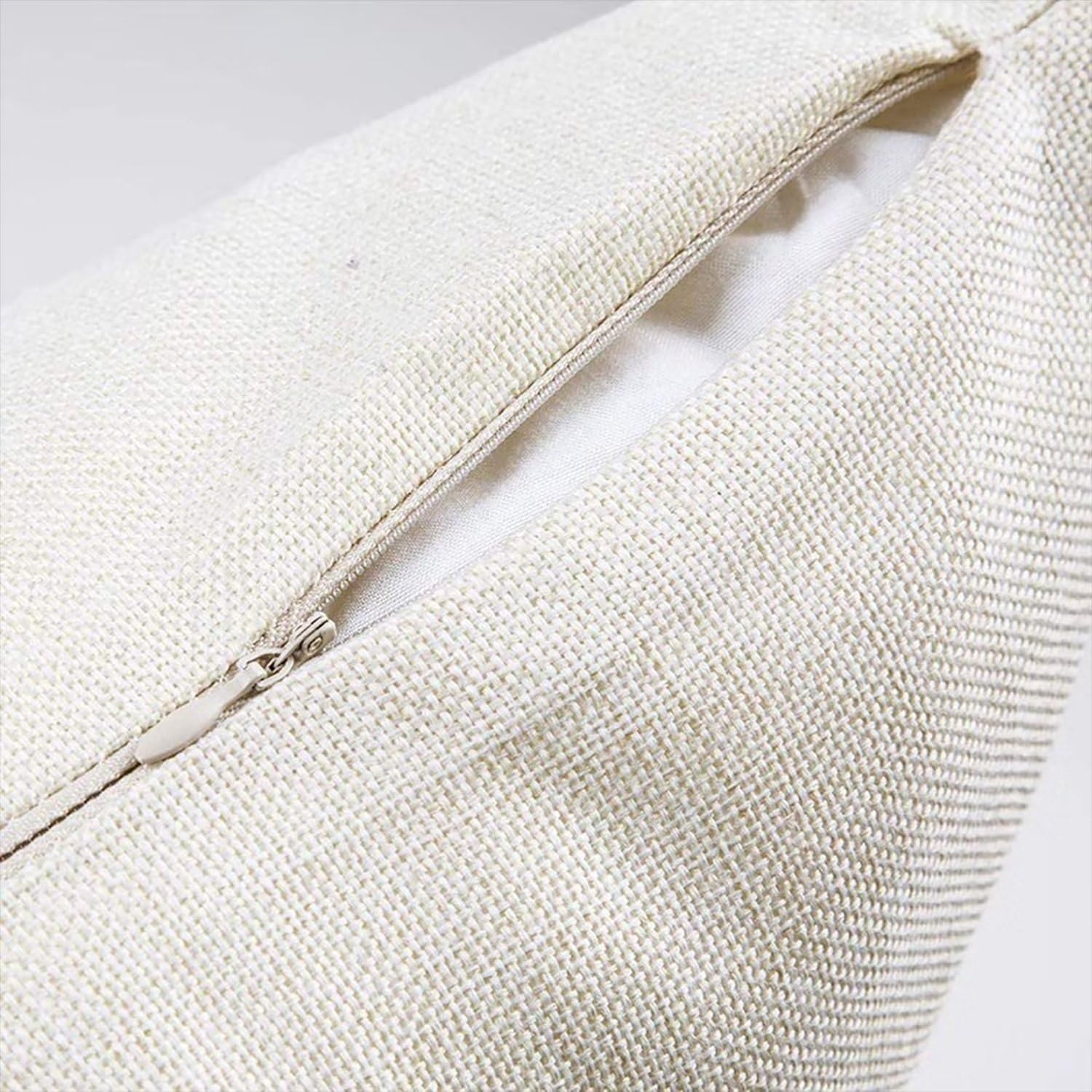 Housse Coussin 60x60cm Coussin Extérieur Imperméable Lin Housse de Coussin Conception Ethnique Tribale Lot de 4 Housses de Coussins Décoratifs Housse Coussin Canapé pour Jardin Déco Taie Oreiller S296