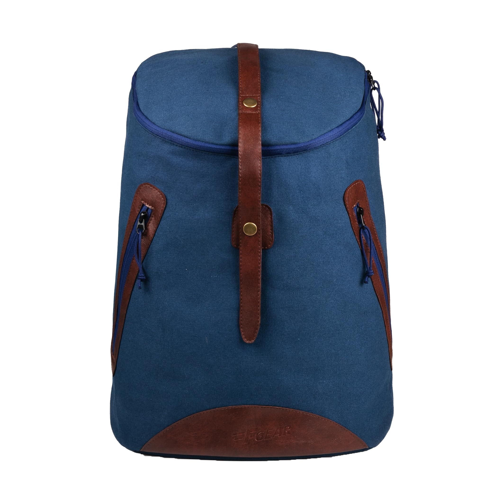 f gear Cobalt Navy Canvas 27L Laptop Backpack for Casual School College Tuition Office Business Travel Backpack Fits 17" Laptop 1 Compartment 2 Pockets Mini Organizer Padded Back Panel For Unisex-picture-23