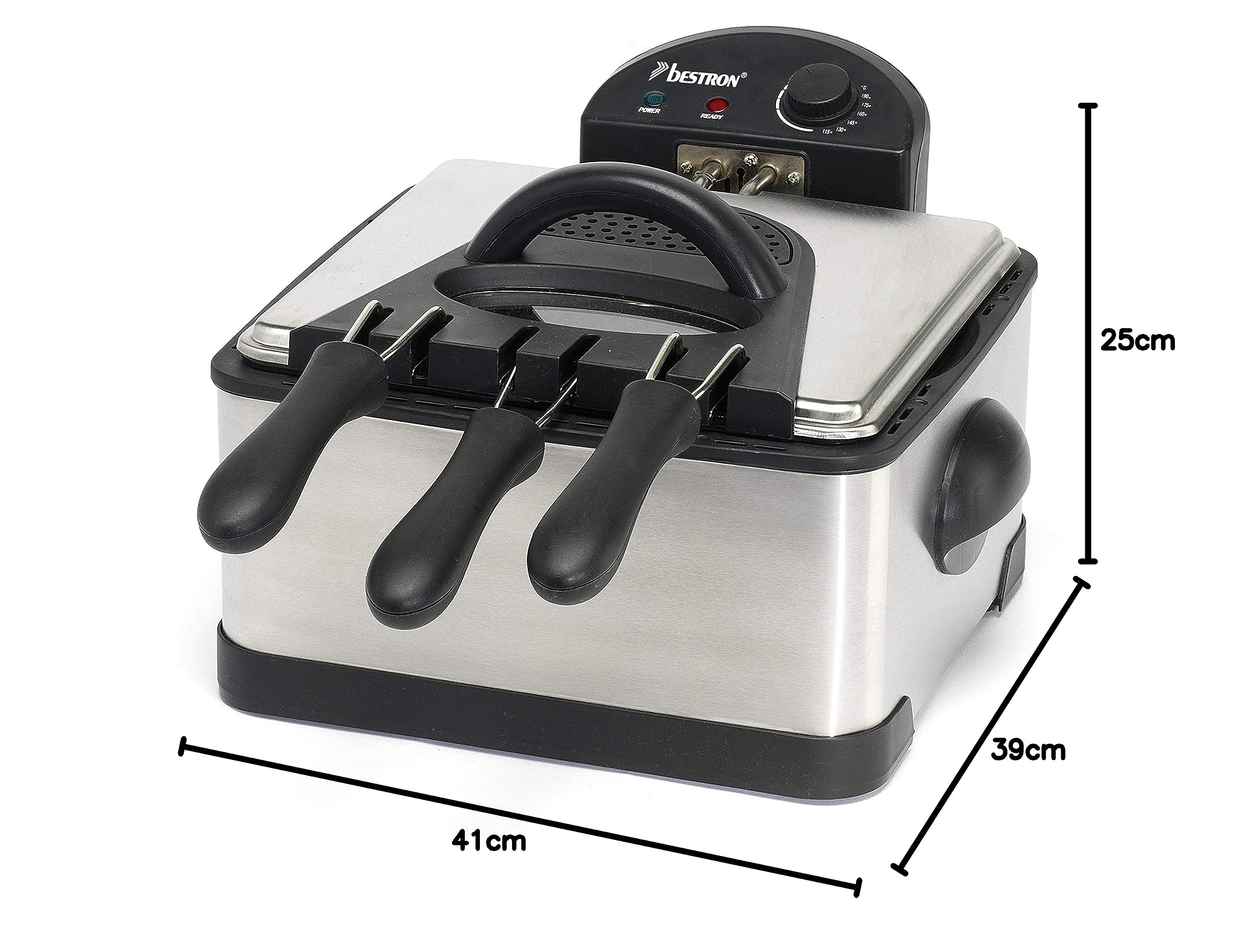 Bestron DF402B Friggitrice famiglia