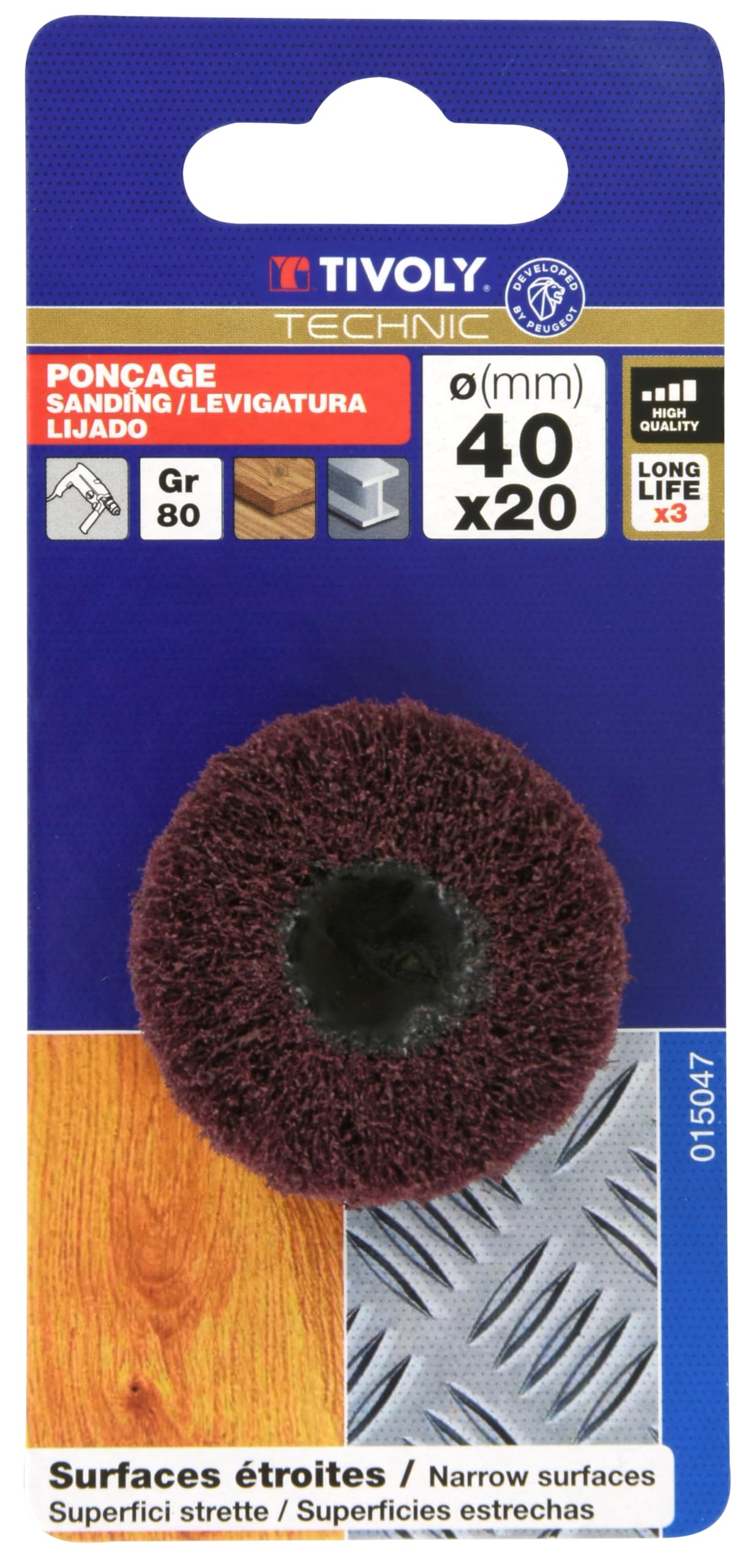 FEIHU Lot De 10 Meules En Mousse Perceuse – Têtes Ponçage Polissage Bois Métal Grain 180/320 Rouge Vert Ø25-60 Mm