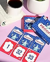 Vista 2 de Proof! Math Game - The Fast Paced Game of Mental Math Magic - Teachers’ Choice Award Winning Educational Fun, Ages 9+