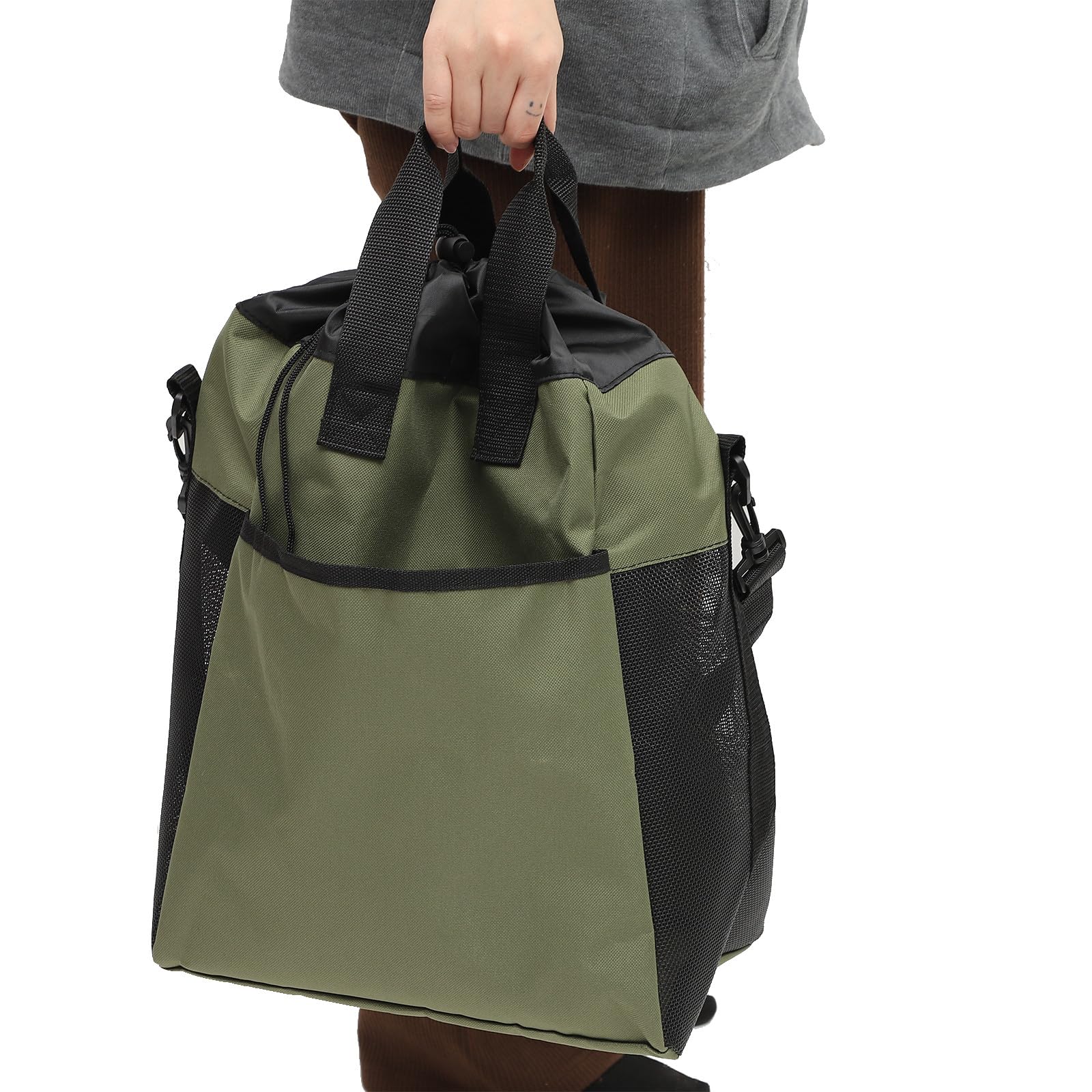 CALLARON Borsa a Tracolla per Stivali da Pesca Oxford Resistente, Contenitore Multifunzionale Regolabile per Stivali e Waders, Accessorio Portatile per Attività Outdoor di Pesca