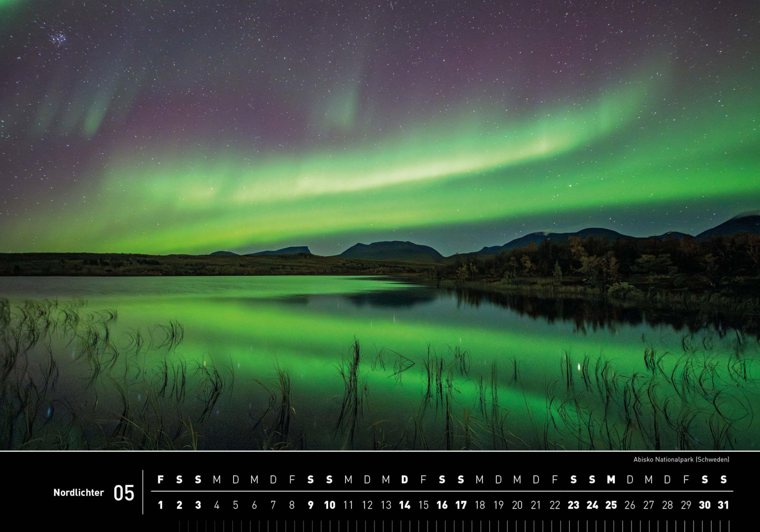 Nordlichter Premiumkalender 2026