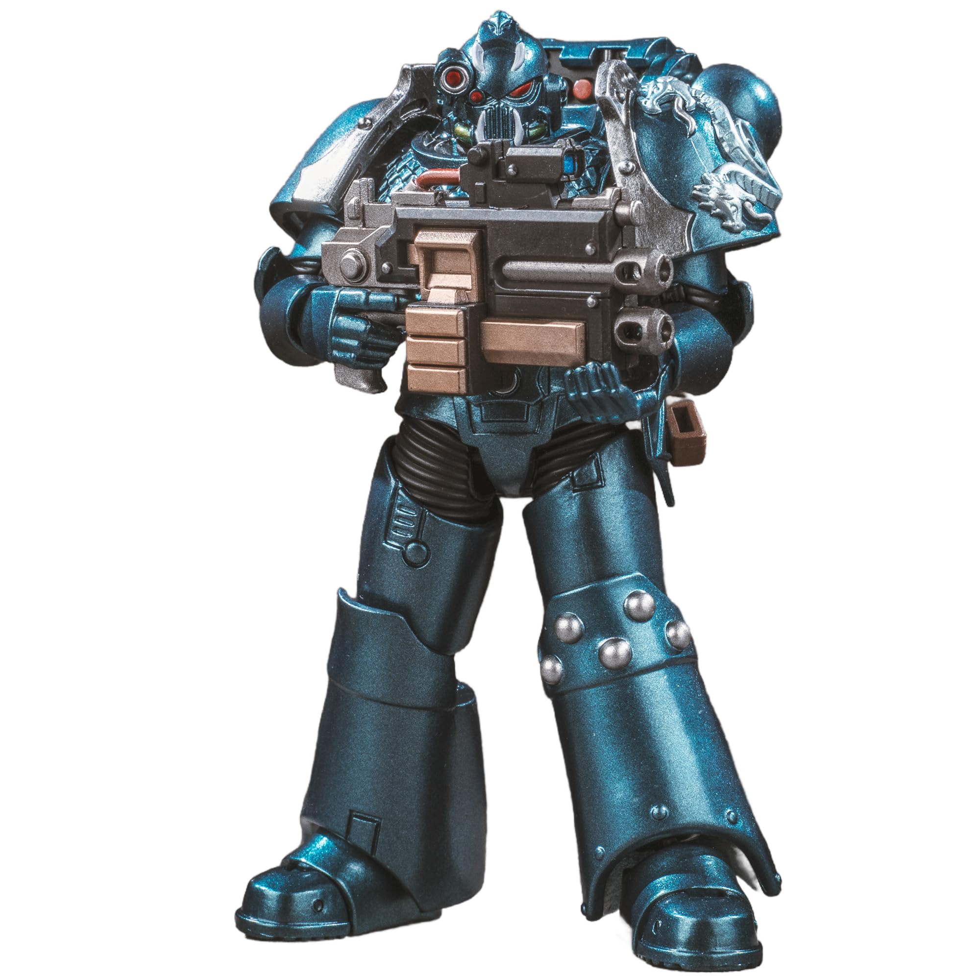 TOYVERSE JOYTOY 1/18 Warhammer The Horus Heresy Action Figure, Alpha Legion Headhunter with Banestrike Combi-Bolter and Power Dagger, Movable Joints Character Model, 15+ Years Old — image 1