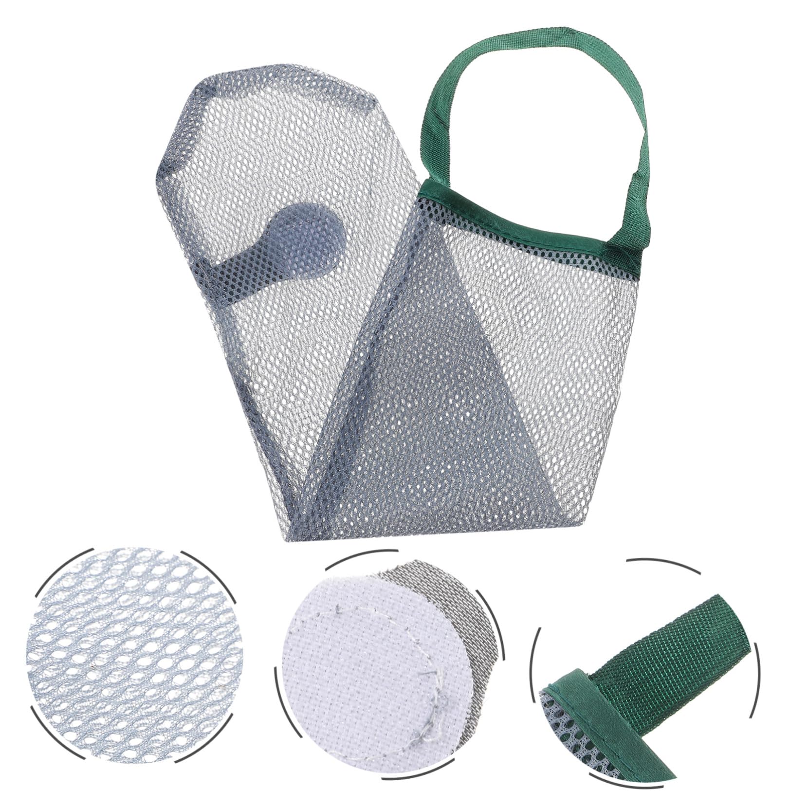 Mobestech 5 Series Bolsa De Malla para Almacenar Frutas Y Verduras Bolsa De Malla para Ajo Colgante para Almacenar Ajo para Cebolla s De 6 Piezas x 5