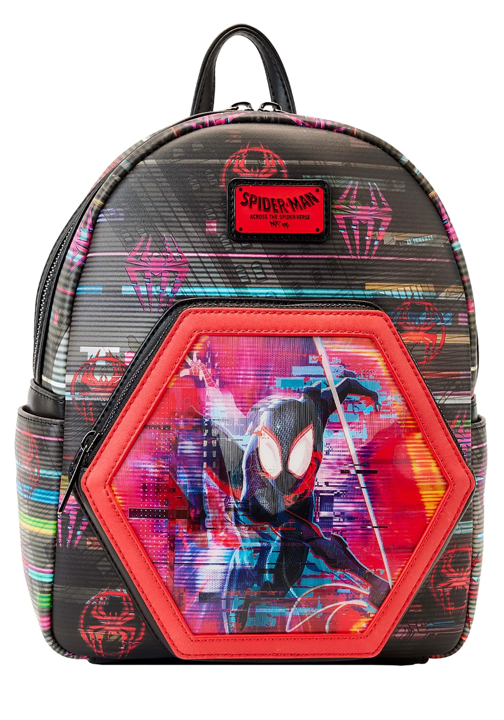 スパイダーマン スパイダーバース グウェン ラウンジフライ リュック Amazon.co.jp: Loungefly Mini Backpack Marvel マーベル ラウンジ
