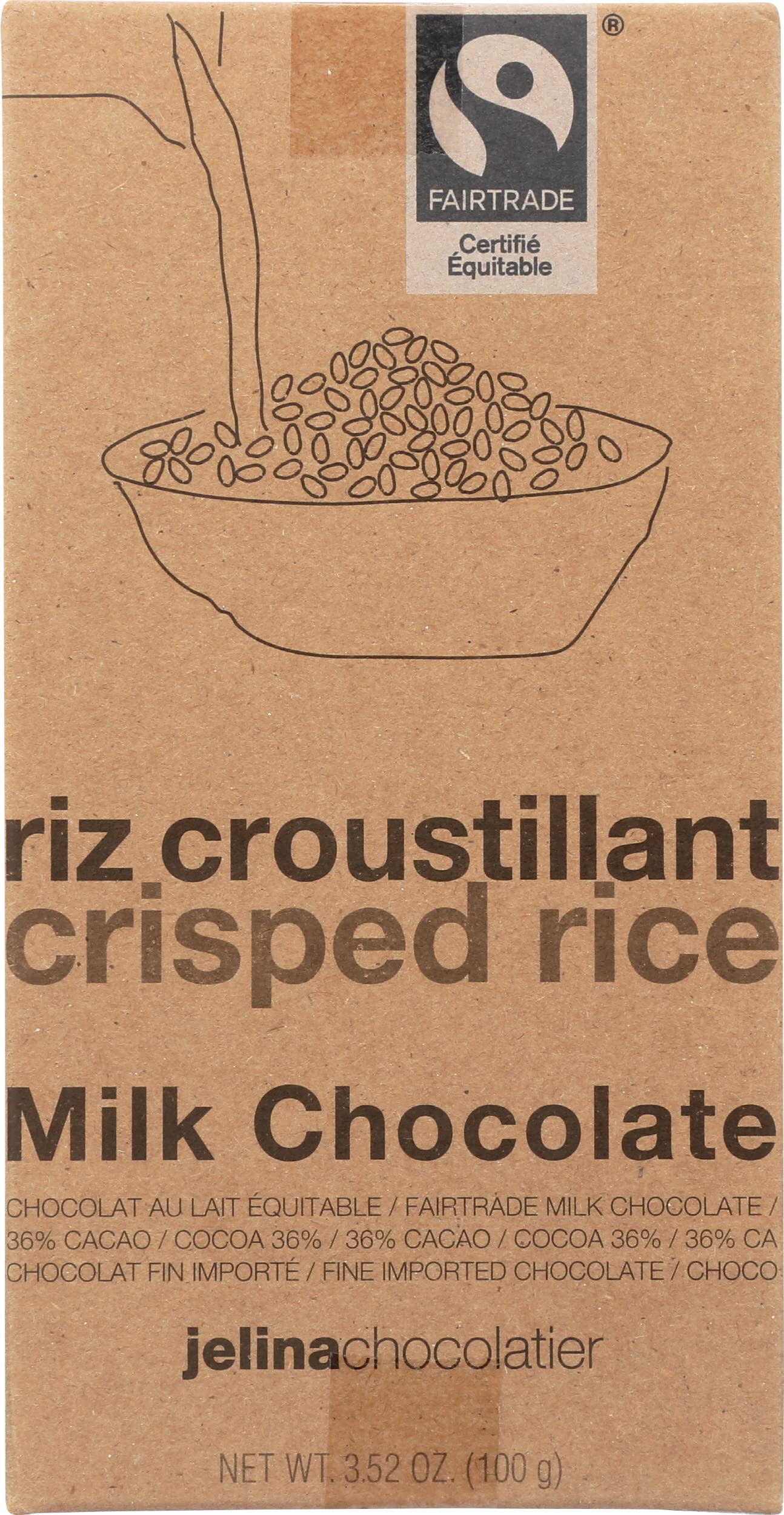 Crispy Rice Milk, 3.52 OZ