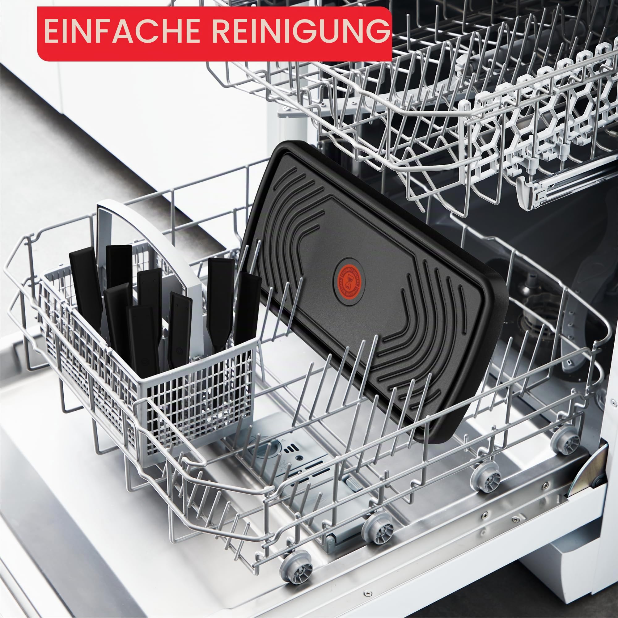 Tefal RE650J10 Multifunktions-Raclette für drinnen und draußen, 8 Personen