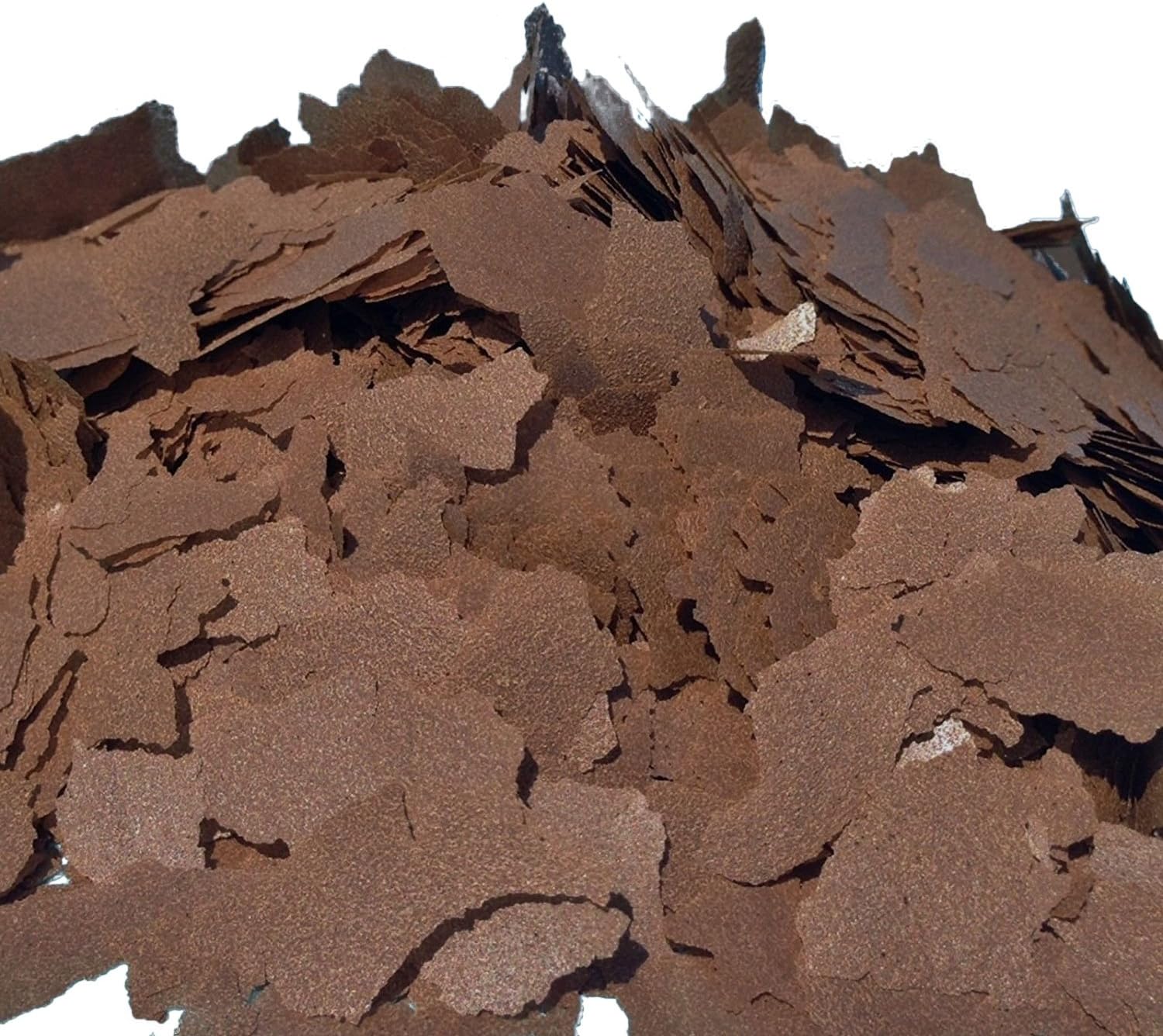 Aquatic Foods Inc. 10% California Blackworm Vitamin Enriched Flakes for Discus, Cichlids, Tetras, Guppies, Live Bearers, All Aquarium Tropical Fish - 2-lbs