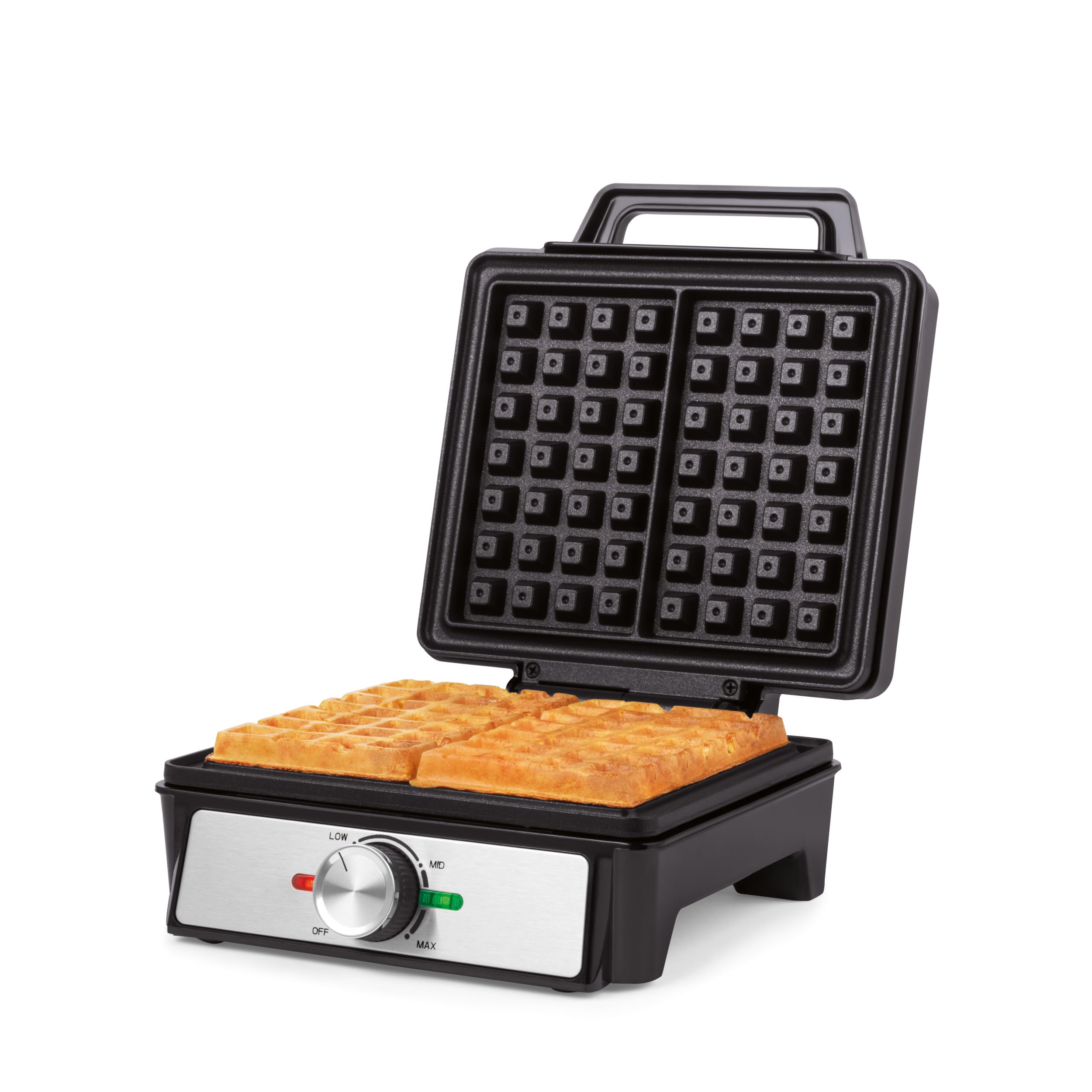 Salter Deep Fill Waffle Maker - Black