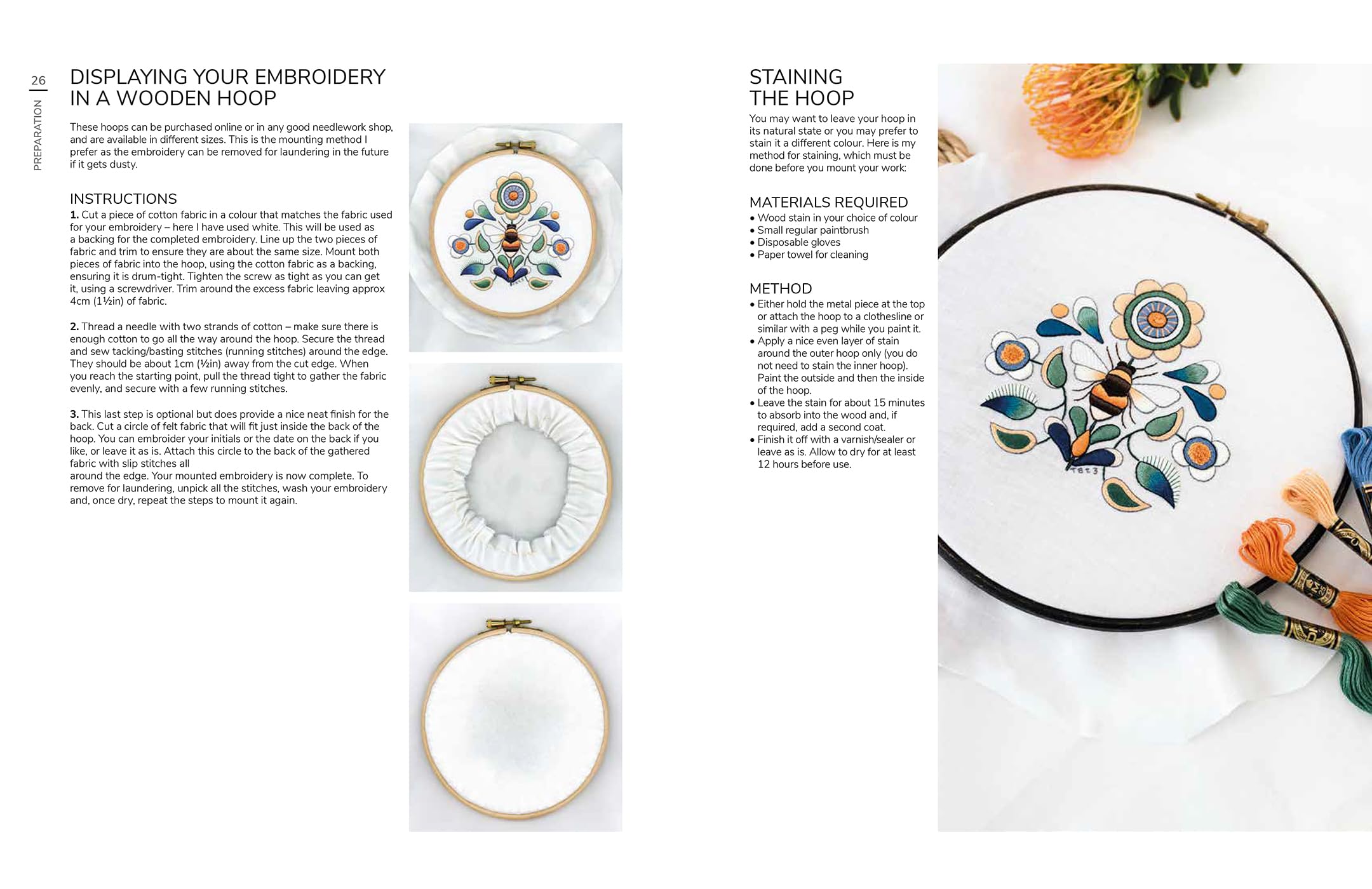 An Introduction to Whitework Embroidery with Colour: 10 Stunning Projects with Reusable Iron-On Transfers
