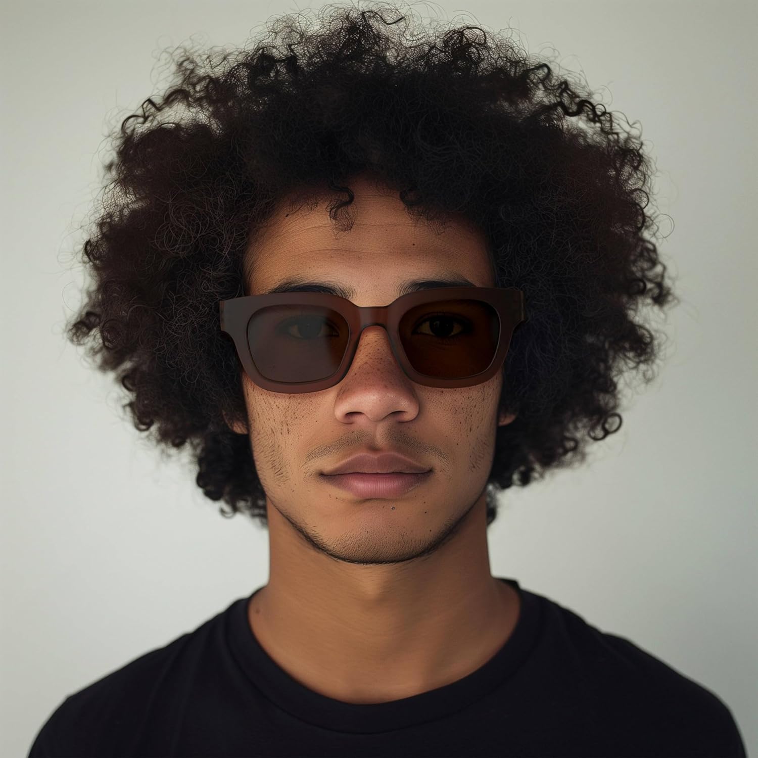 LONDON MOLE® Vegas Sunglasses | Oversized square/rectangular/trapezoidal frames | Unisex | Spring hinges