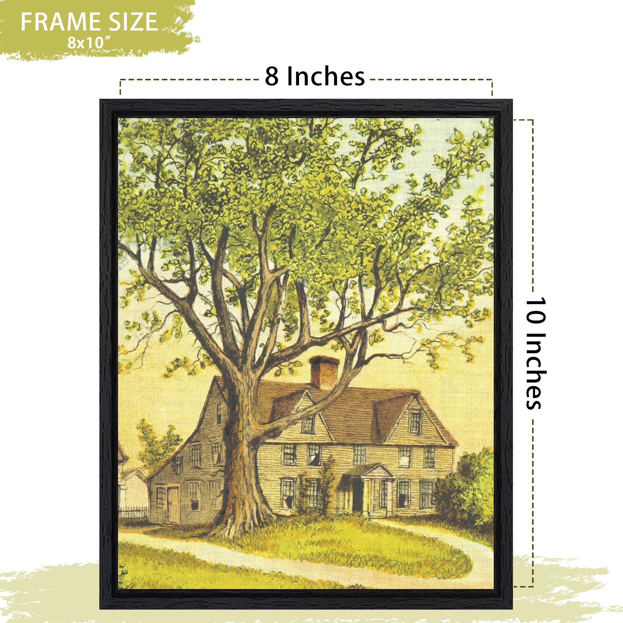 Best Canvas Picture Frames for 2026: Ranked 1 Abtgt Canvas Floating 8x10 Frame with 0.9' Deep, Black, With Adhesive — product photo