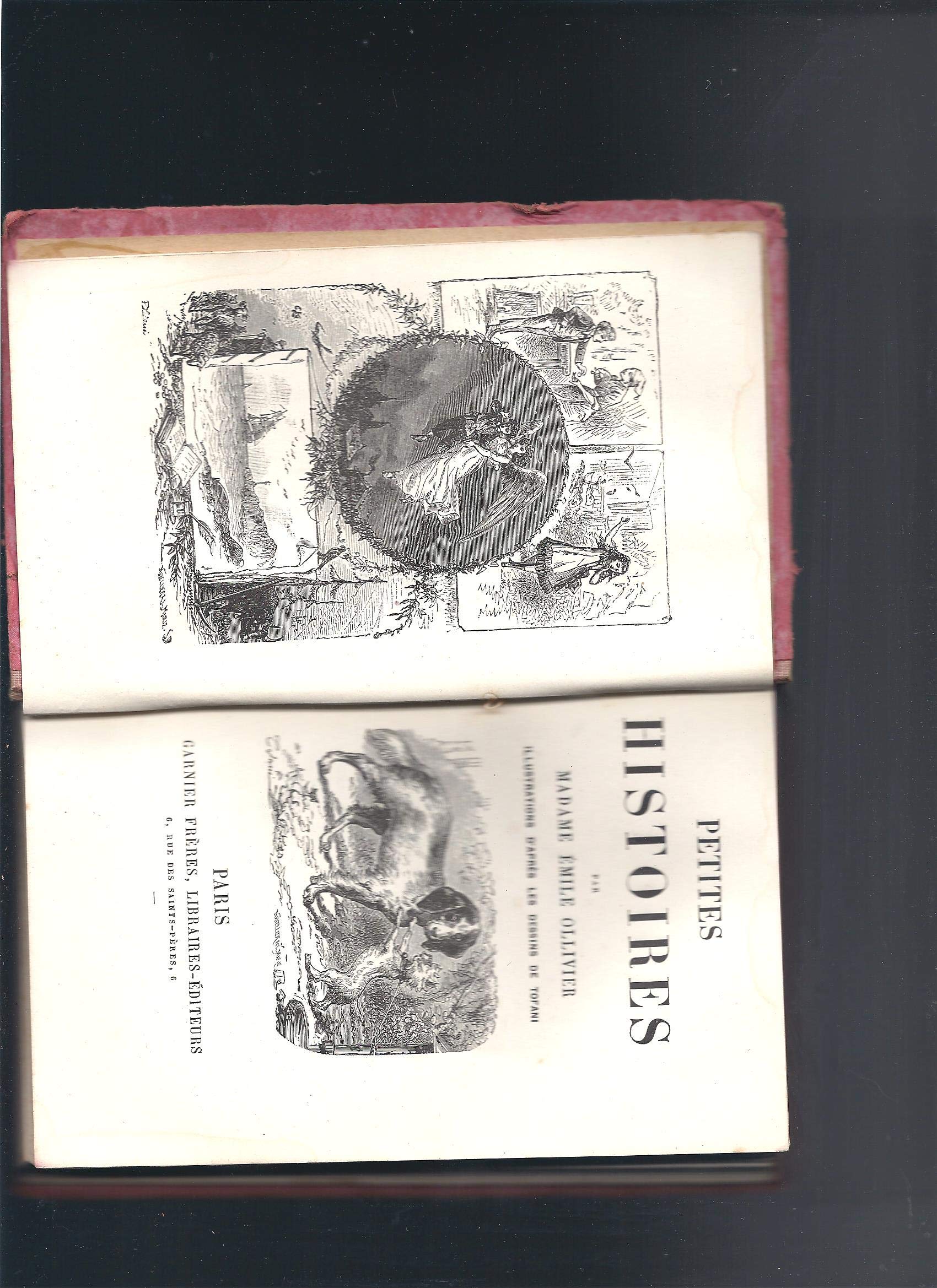 Petites histoires. Illustrations d'après les dessins de Tofani. Editions Garnier frères. Bibliothèque Enfantine. Sans date. (littérature jeunesse, Livre pour enfant)