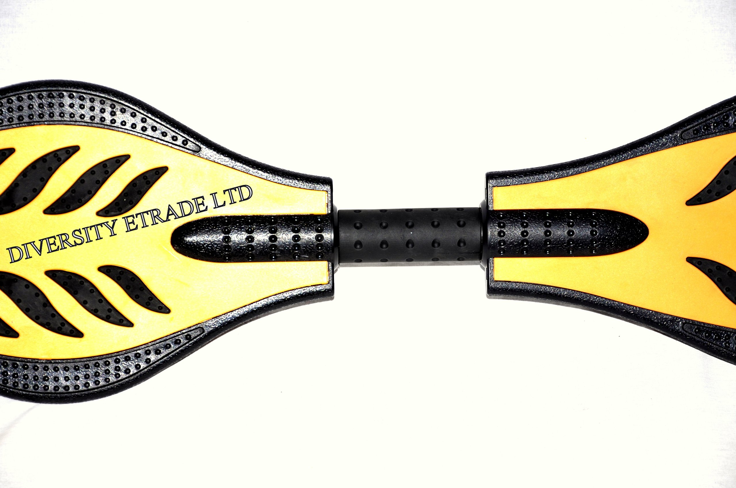 DiversitySport - Waveboard con ruote lampeggianti, per skateboard, Yellow